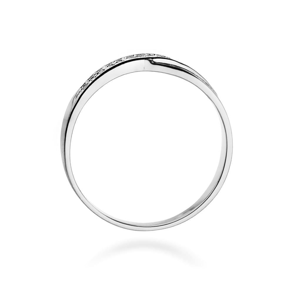 Inel Aur 9K cu Diamante Naturale 0.07 ct