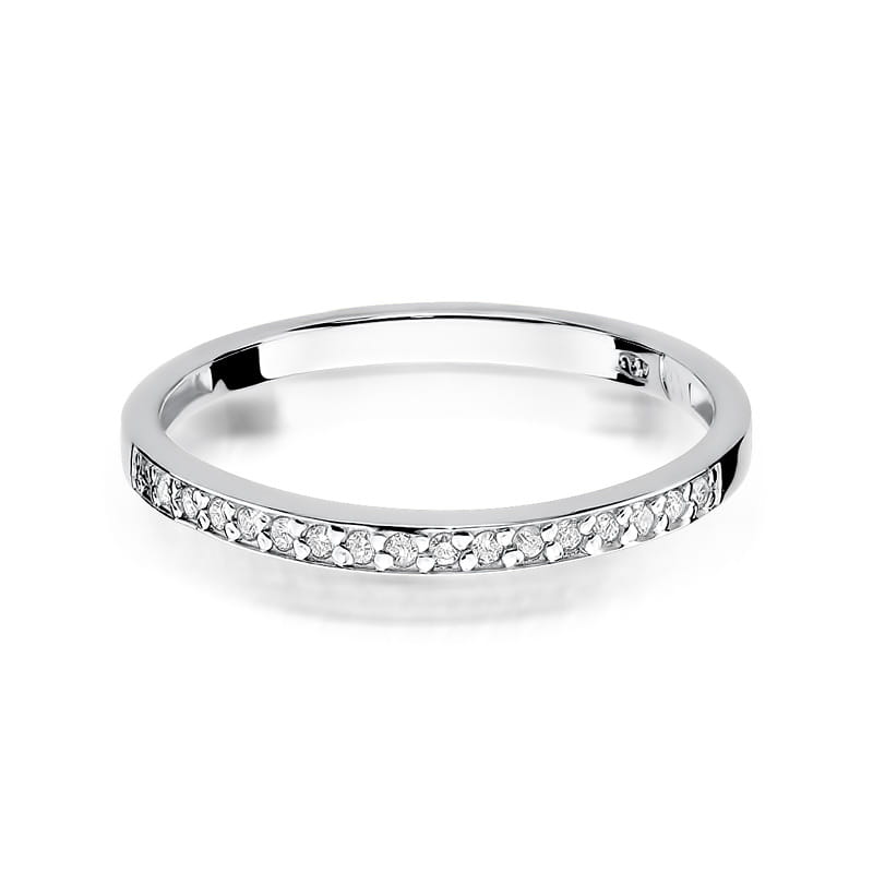 Inel Aur 9K cu Diamante Naturale 0.09 ct