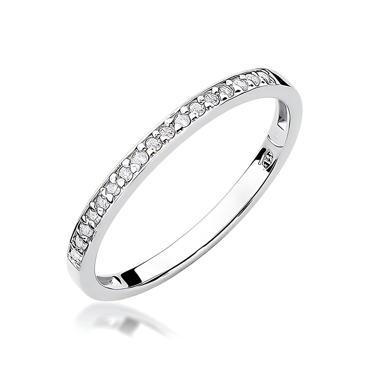 Inel Aur 9K cu Diamante de Laborator 0.09 ct