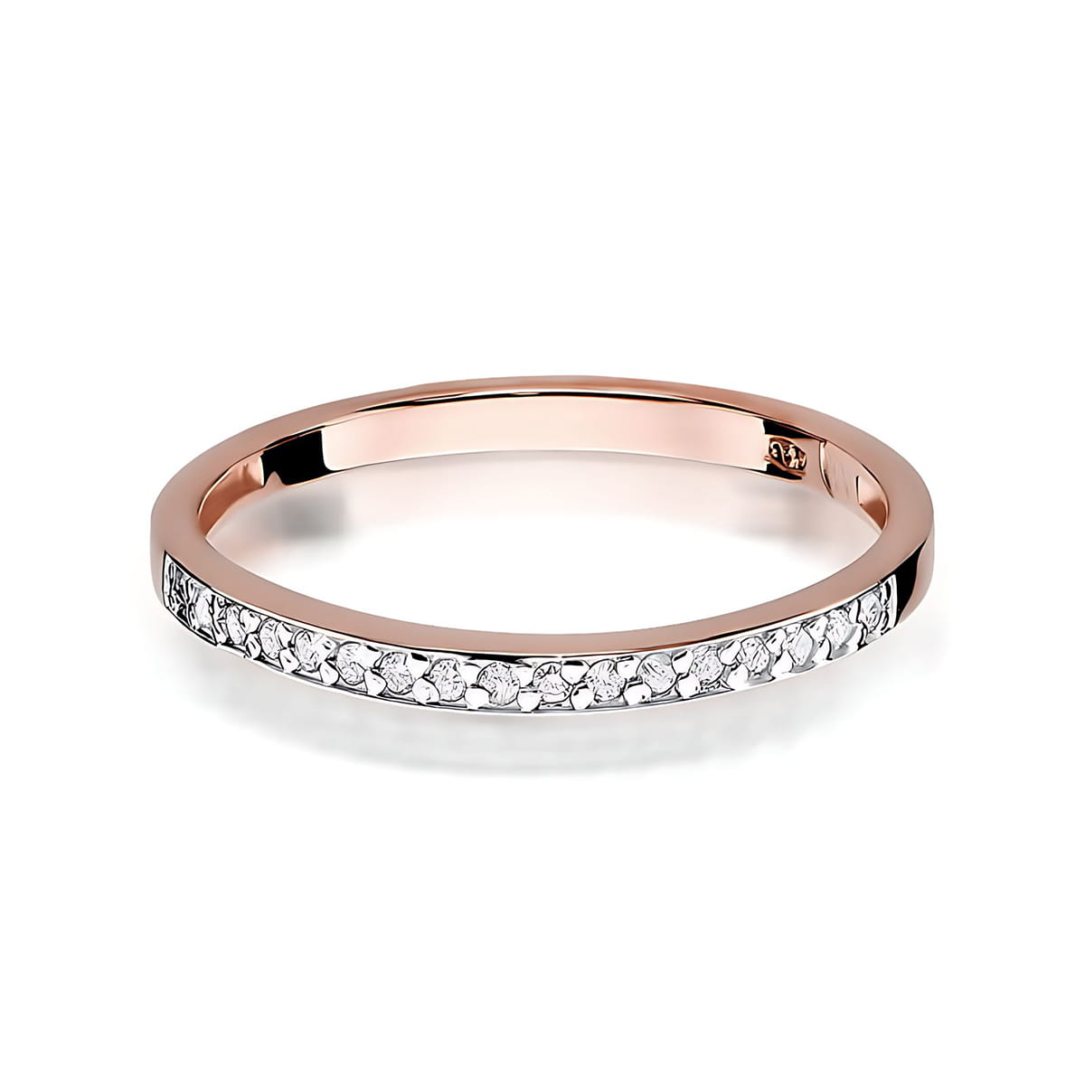 Inel Aur 14K W306 Diamante Cultivate 0.085ct