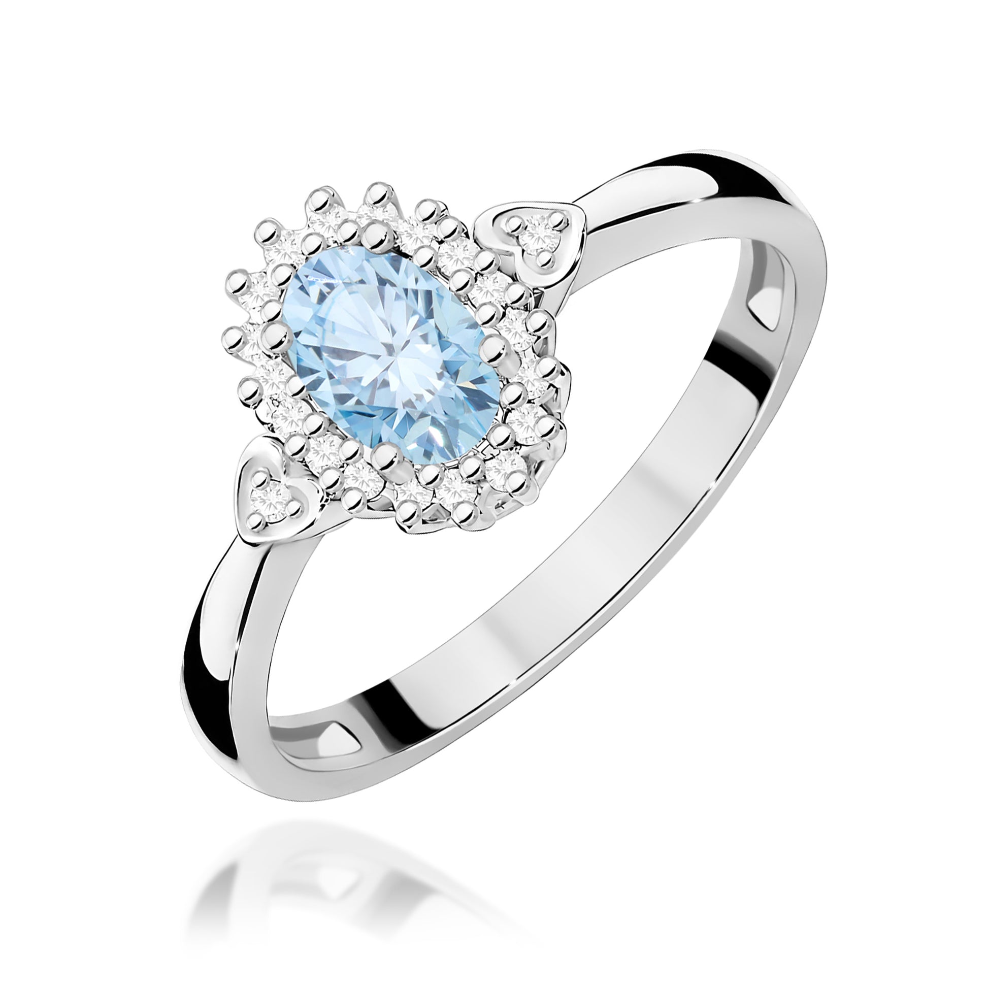 Inel Aur 14K cu Diamante de Laborator 0.60 ct