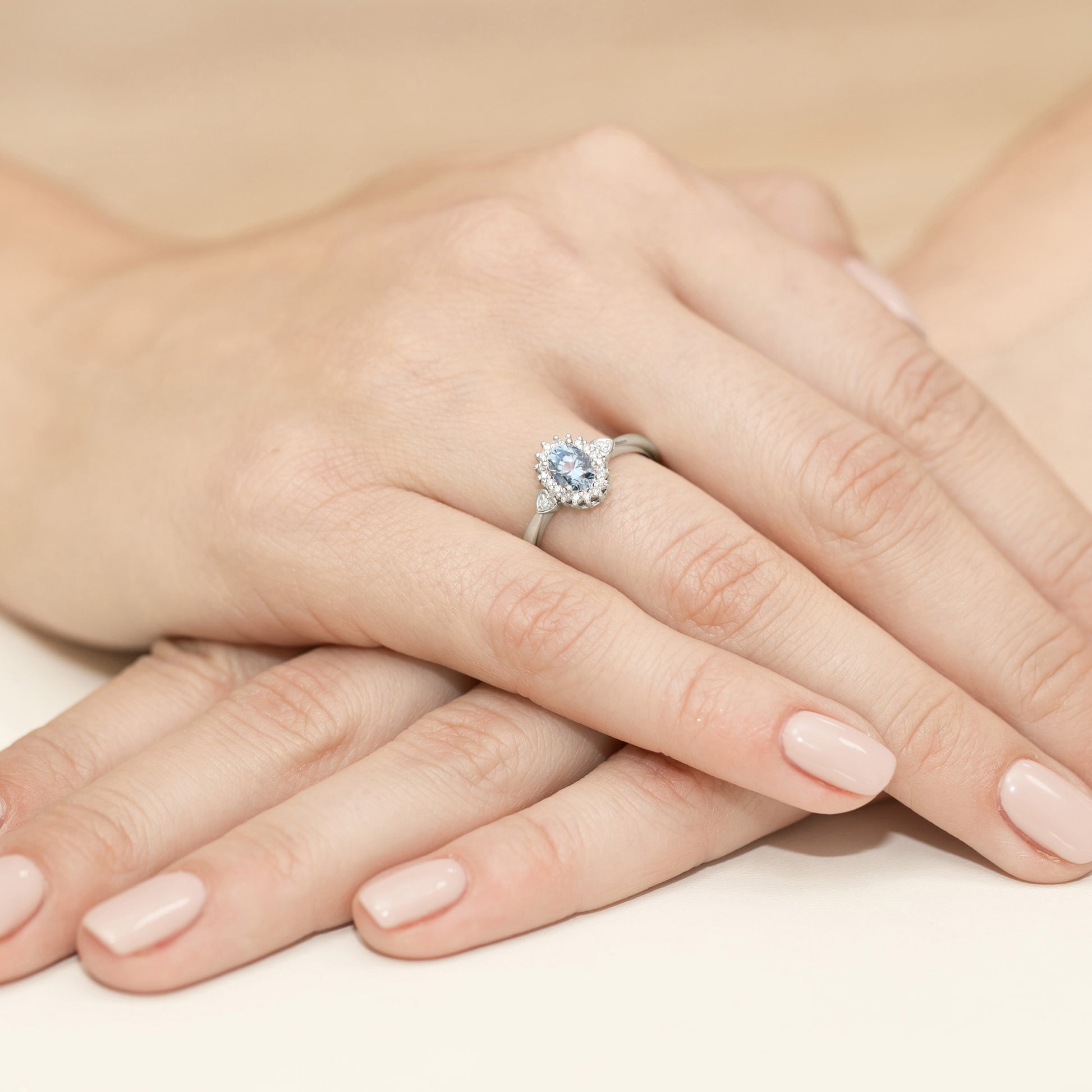 Inel Aur 14K cu Diamante de Laborator 0.60 ct