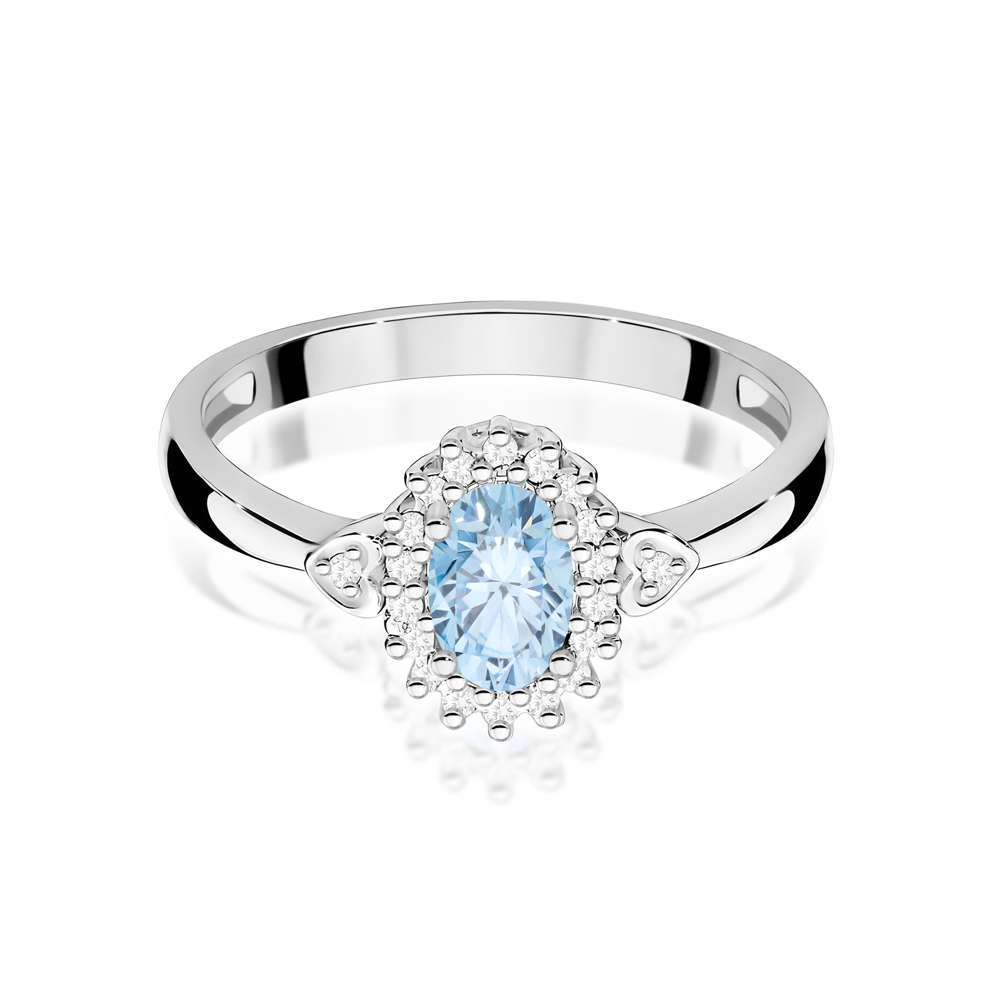 Inel Aur 9K cu Diamante de Laborator 0.60 ct