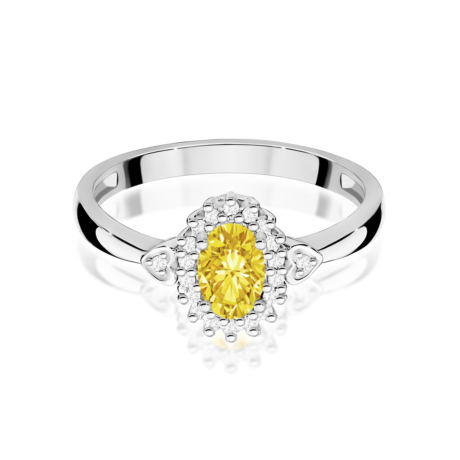 Inel Aur 9K cu Diamante de Laborator 0.70 ct