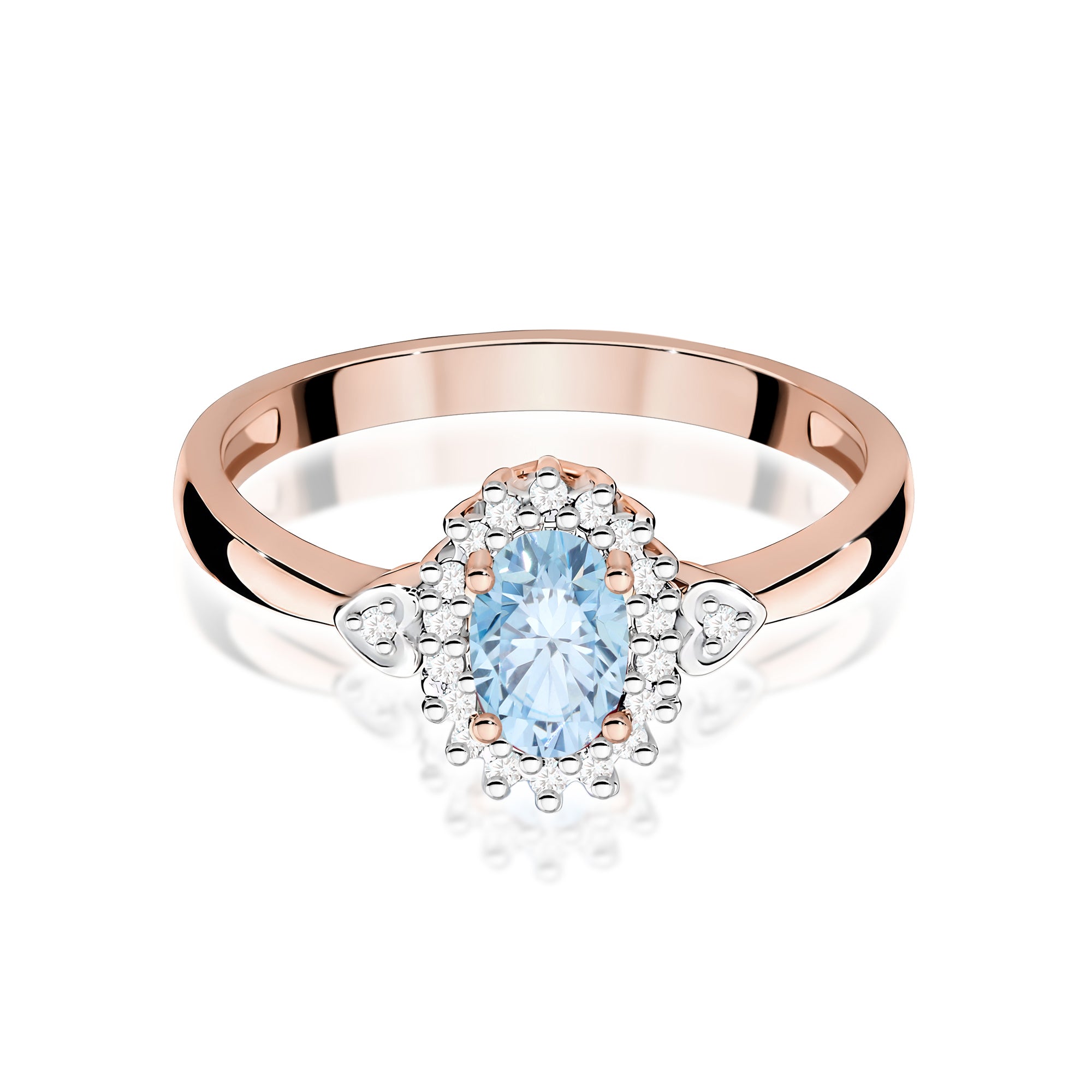 Inel Aur 14K cu Diamante de Laborator 0.60 ct
