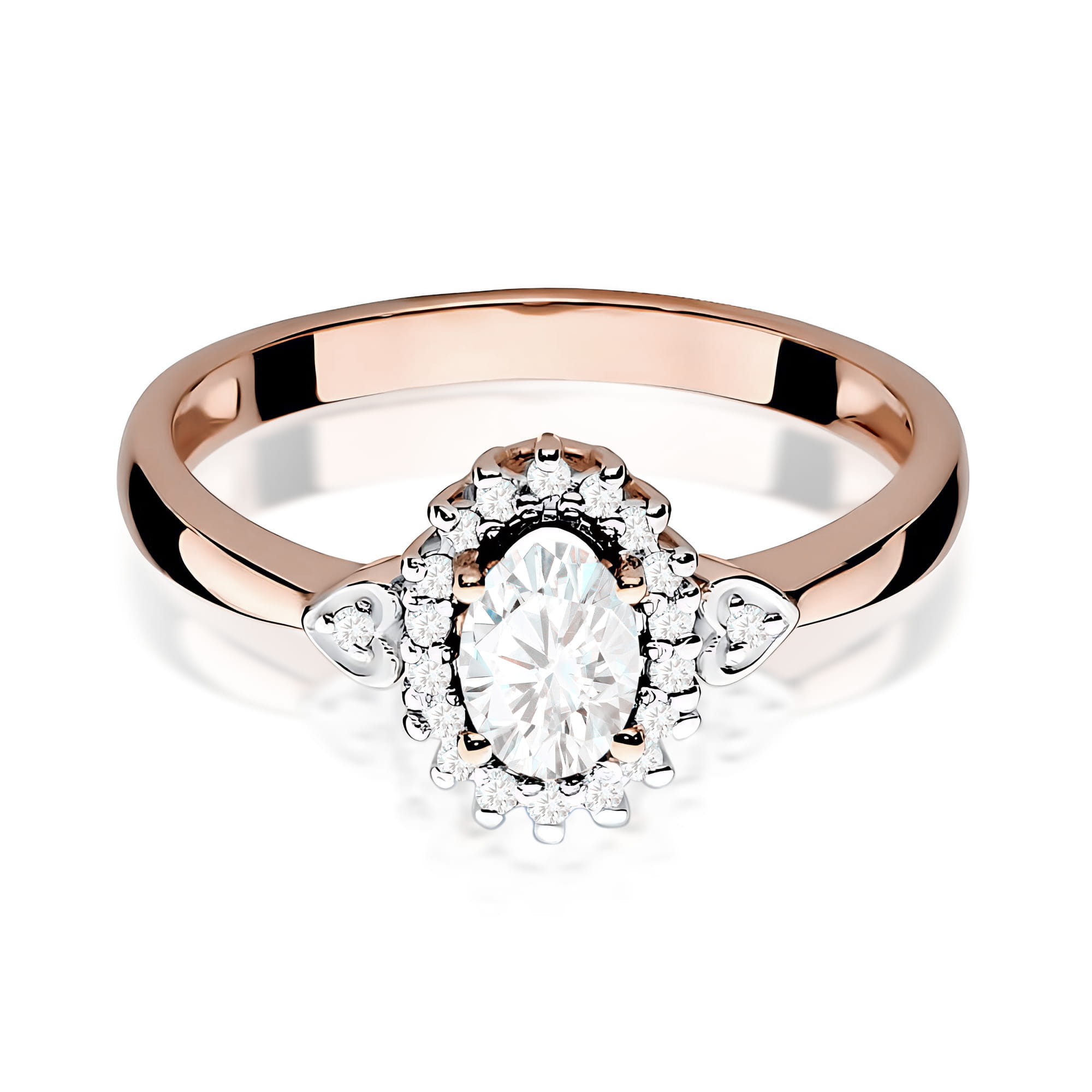 Inel Aur 14K W0312 Diamant 0,40ct