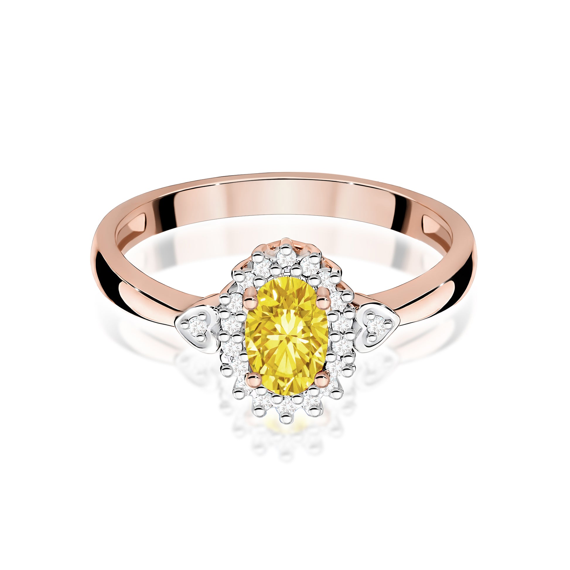 Inel Aur 14K cu Diamante de Laborator 0.70 ct