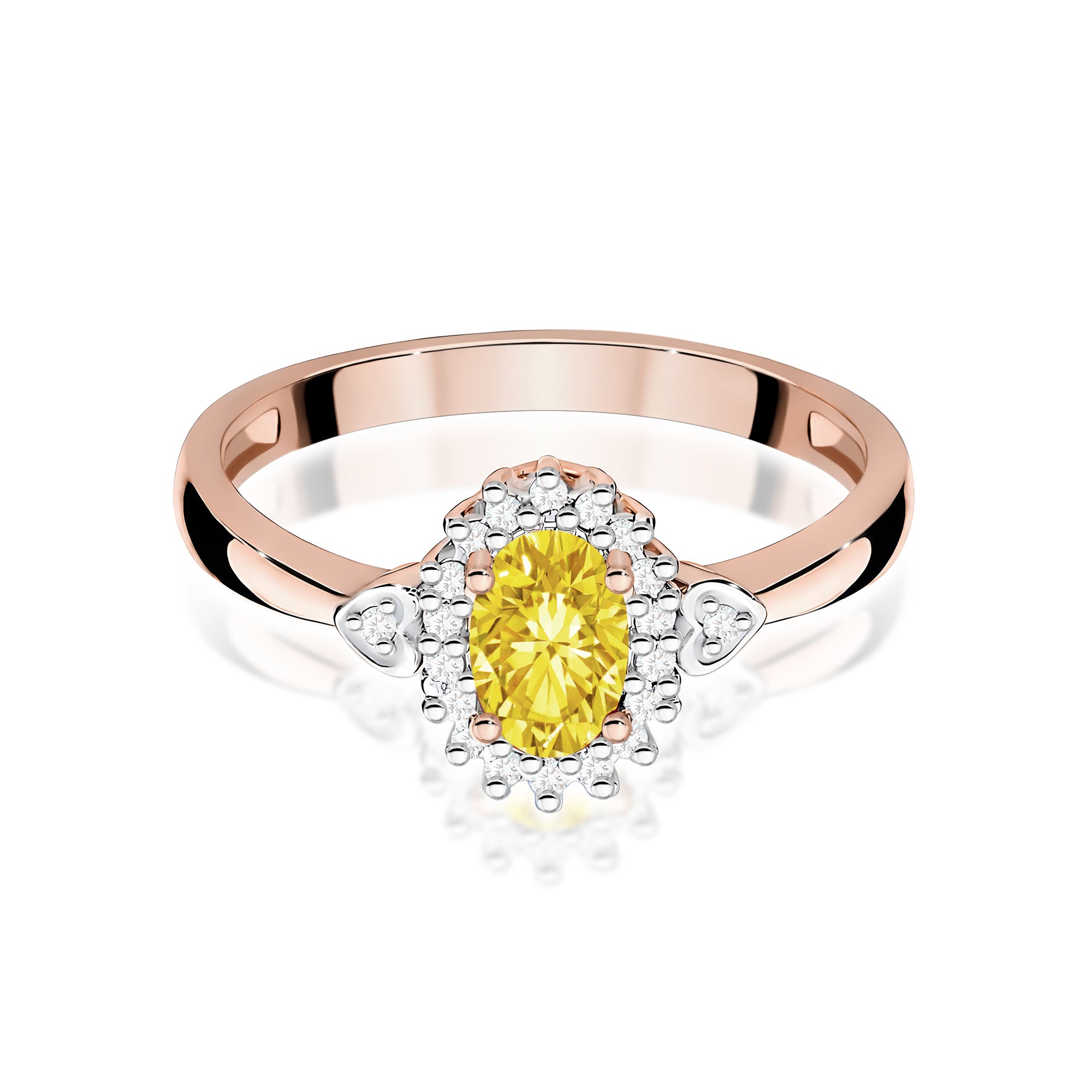Inel Aur 14K cu Diamante de Laborator 0.70 ct