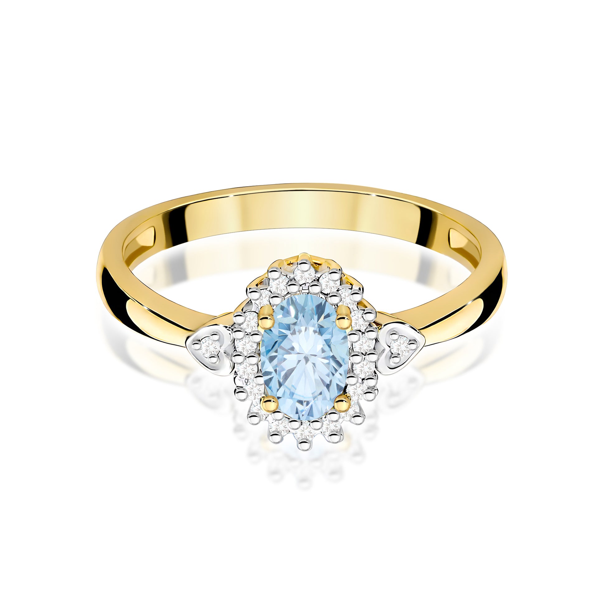 Inel Aur 14K cu Diamante de Laborator 0.60 ct