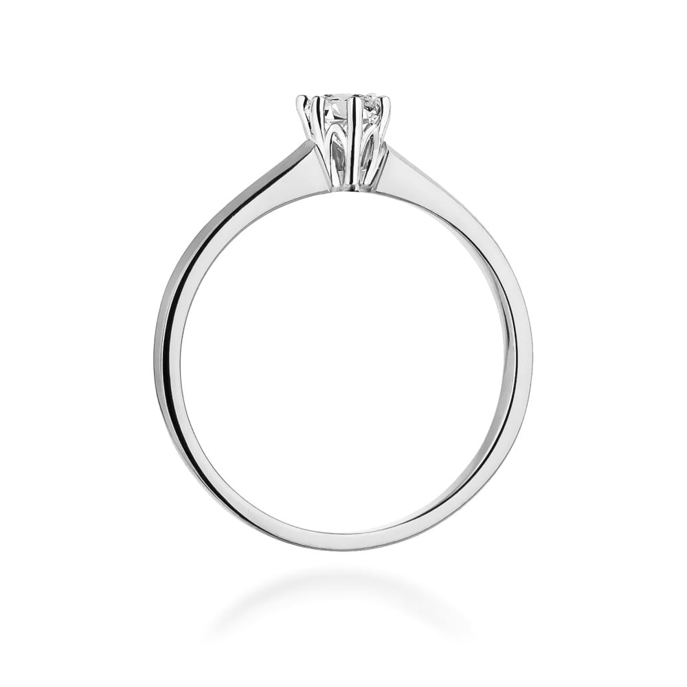 Inel Aur 9K cu Diamant Natural 0.20 ct