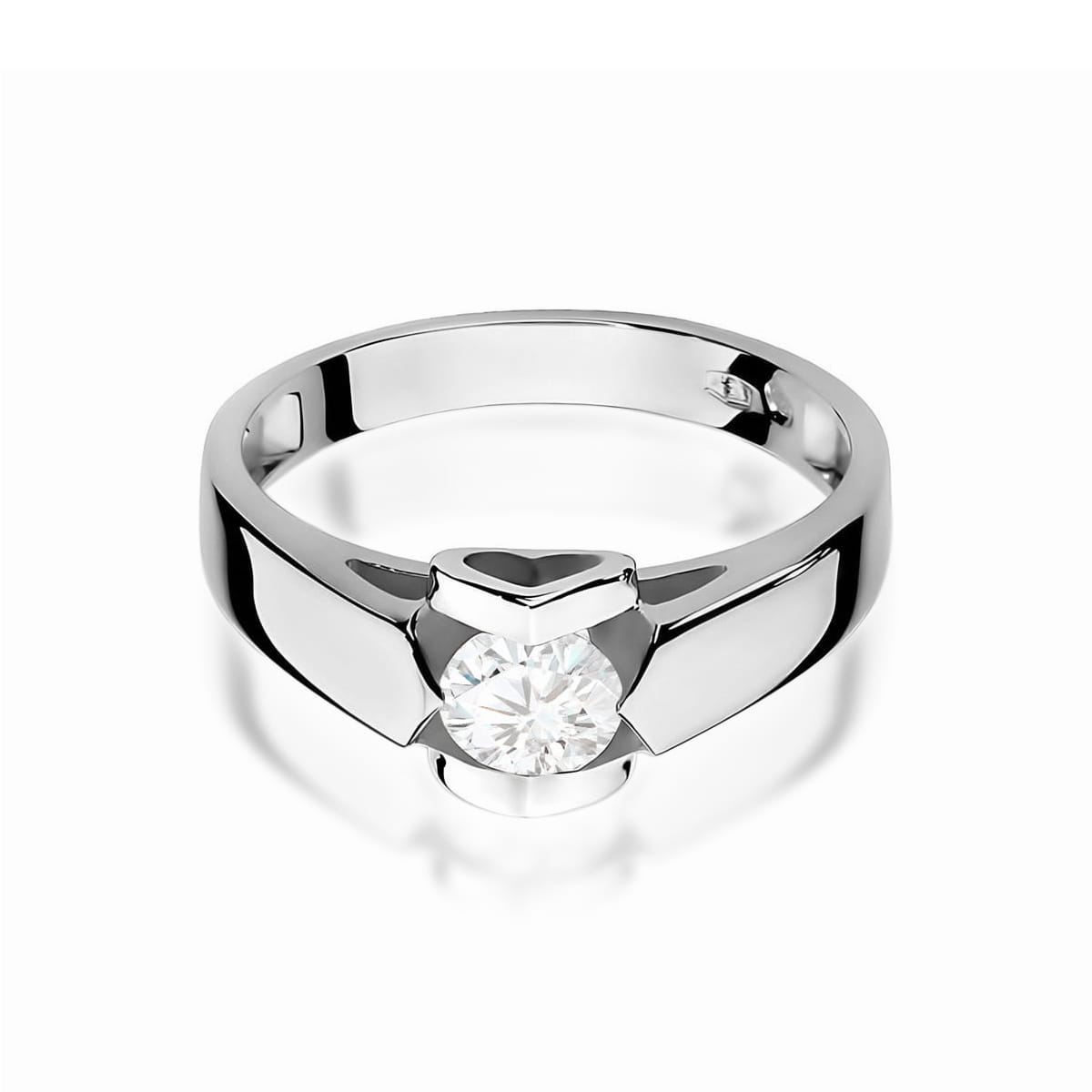 Inel Aur 9K cu Diamant de Laborator 0.50 ct