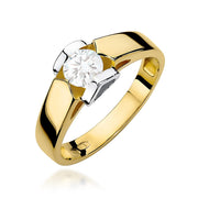 Inel Aur 9K cu Diamant de Laborator 0.50 ct