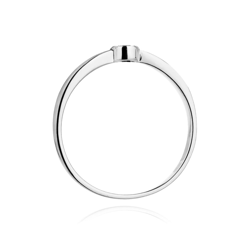 Inel Aur 9K cu Diamante Naturale 0.04 ct