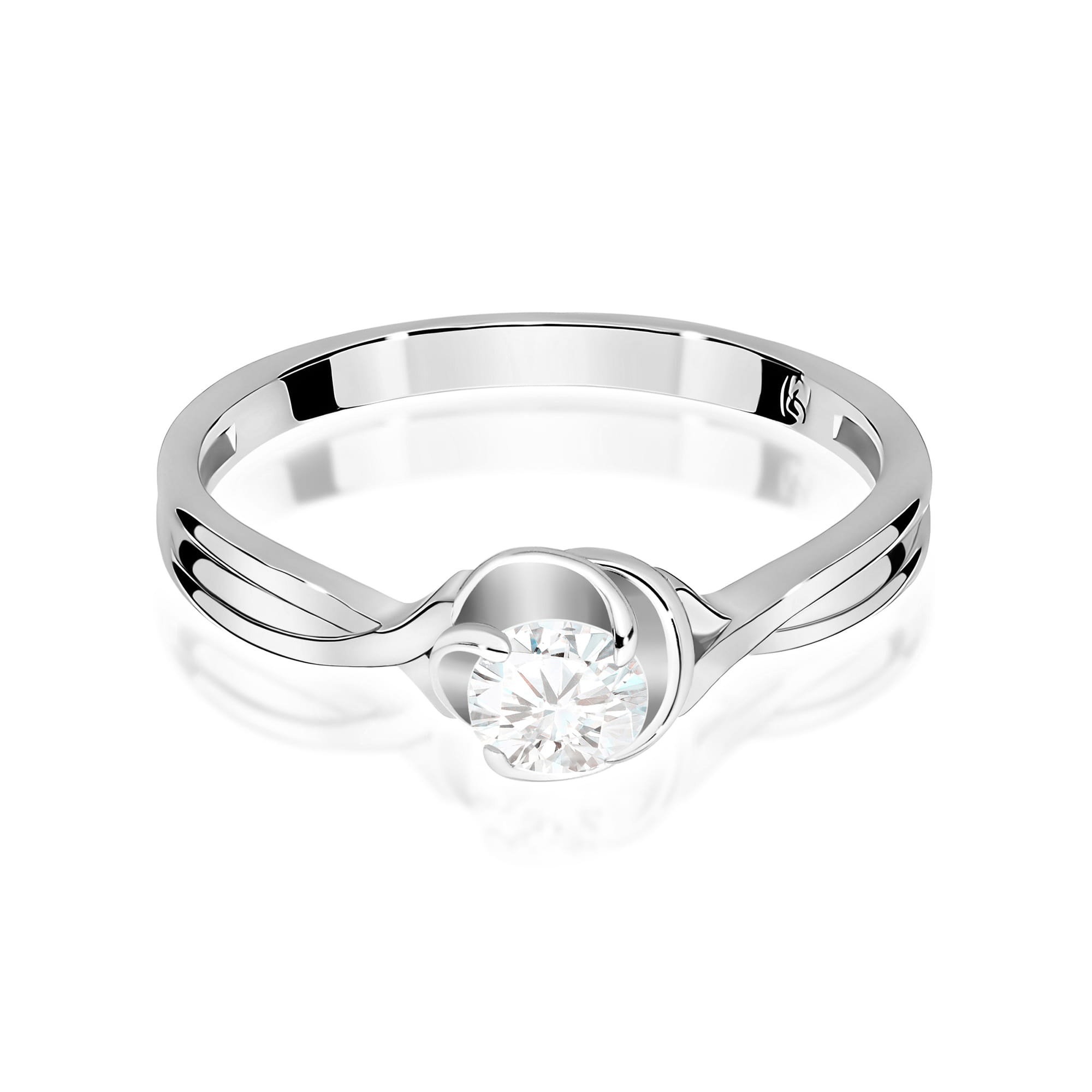 Inel Aur 14K cu Diamant Natural 0.30 ct