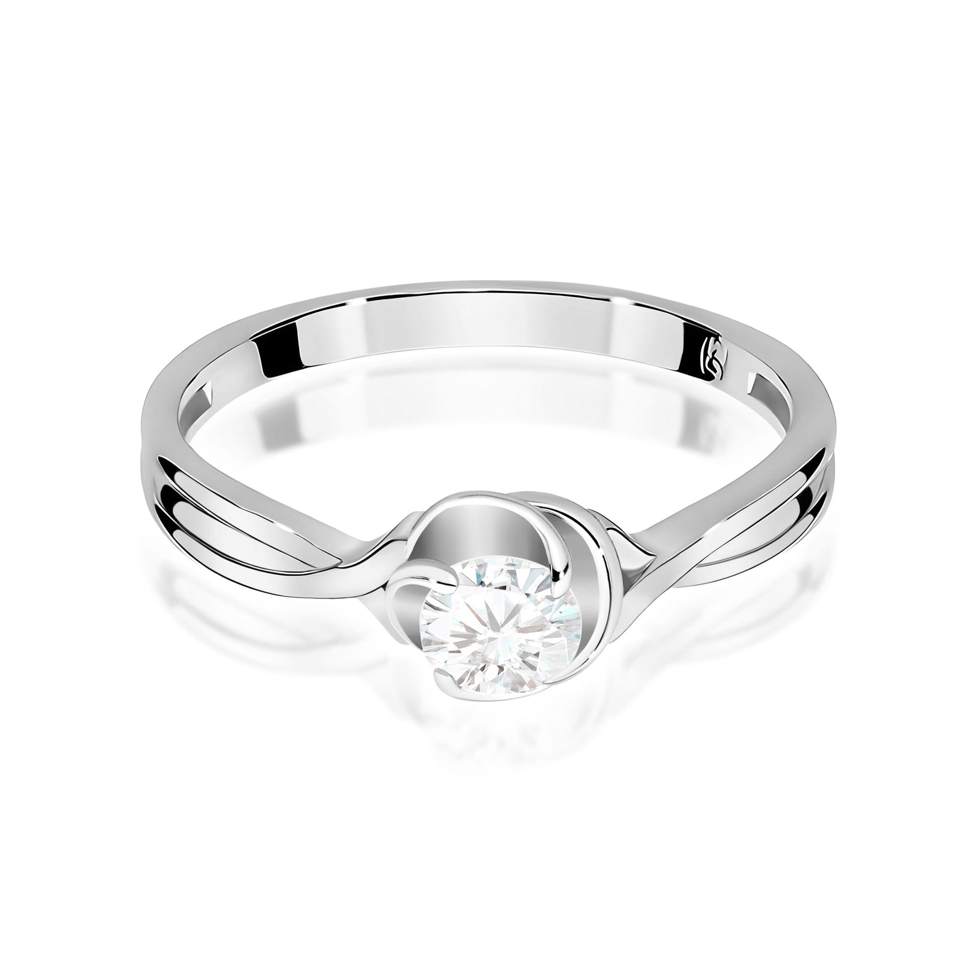 Inel Aur 14K cu Diamant de Laborator 0.30 ct