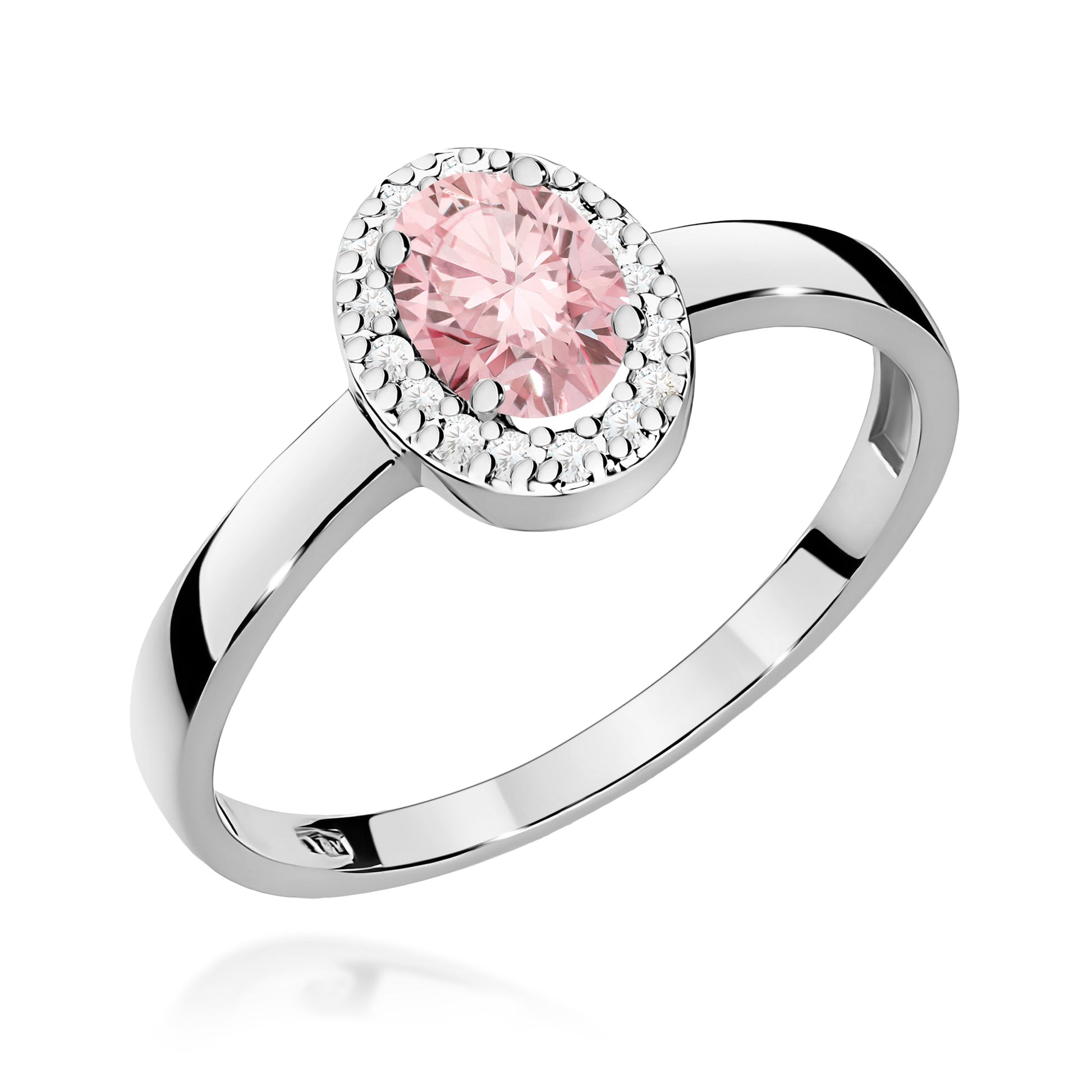 Inel Aur 14K cu Diamante de Laborator 0.58 ct