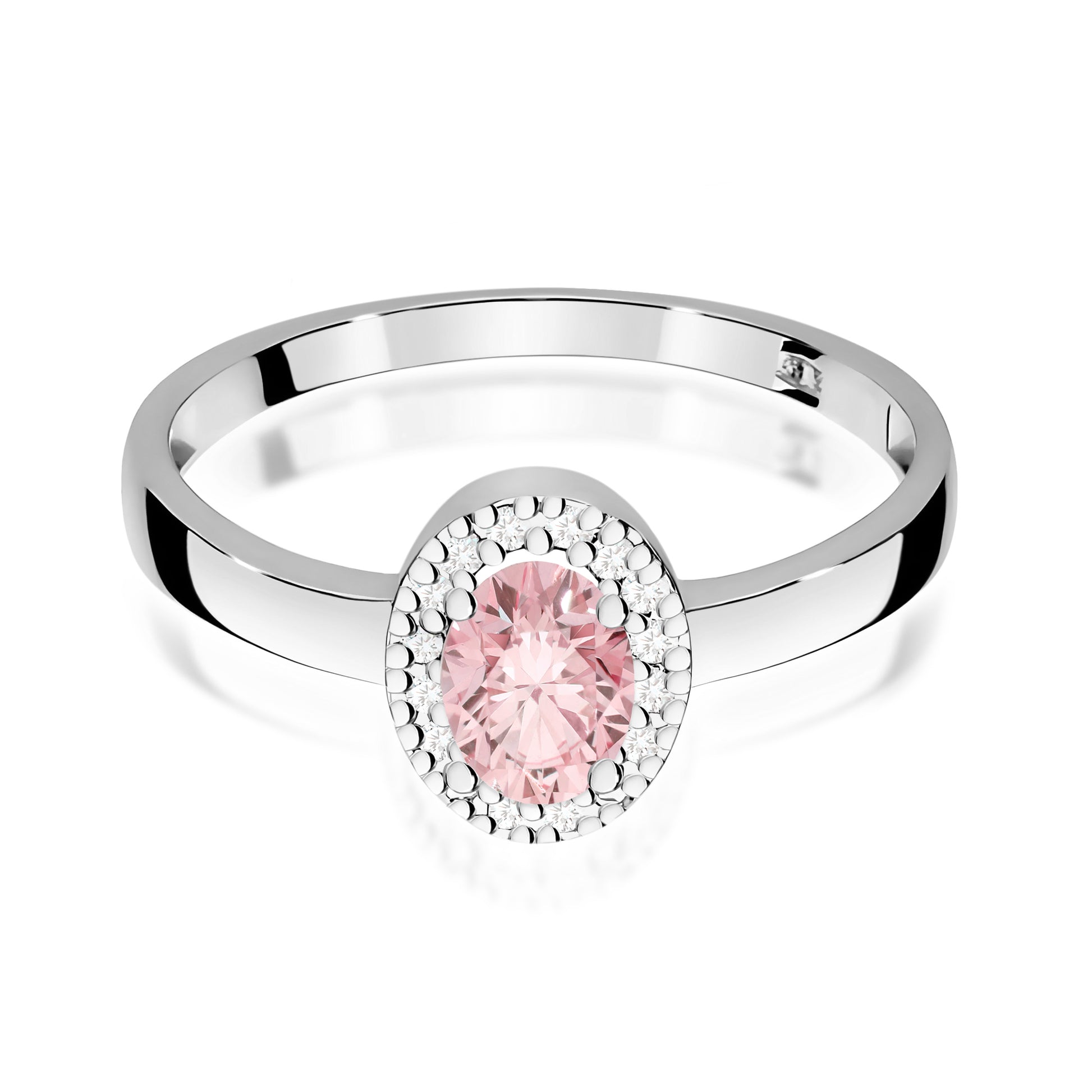 Inel Aur 14K cu Diamante de Laborator 0.58 ct