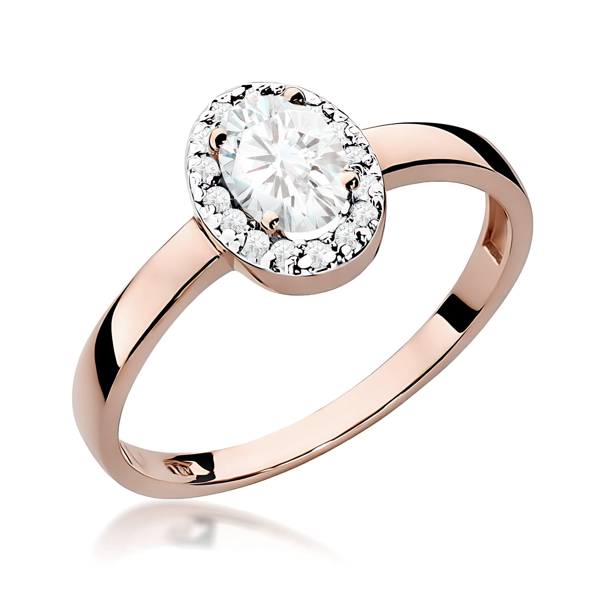 Inel Aur 14K W0330 Diamant 0,40ct