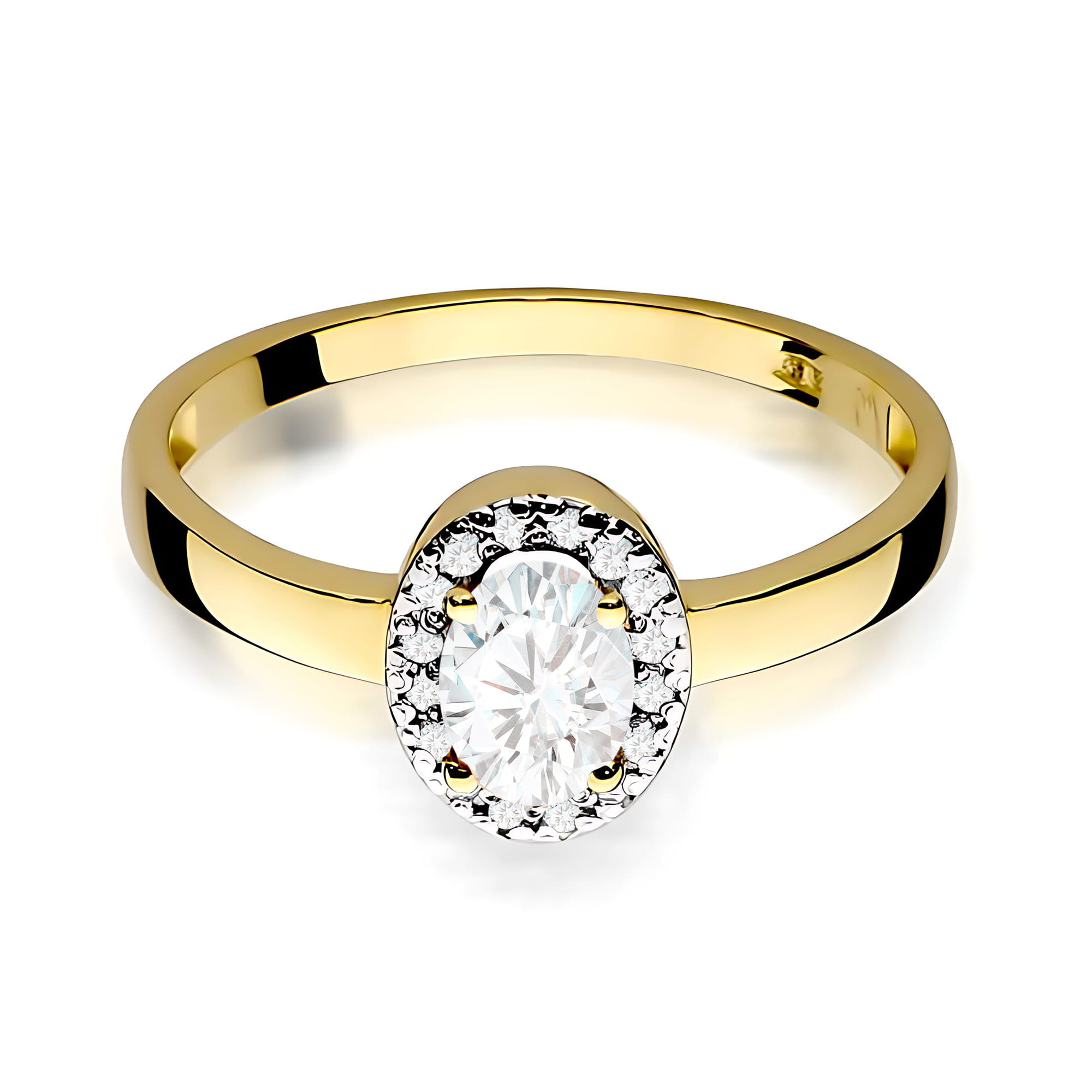 Inel Aur 14K W0330 Diamant 0,40ct
