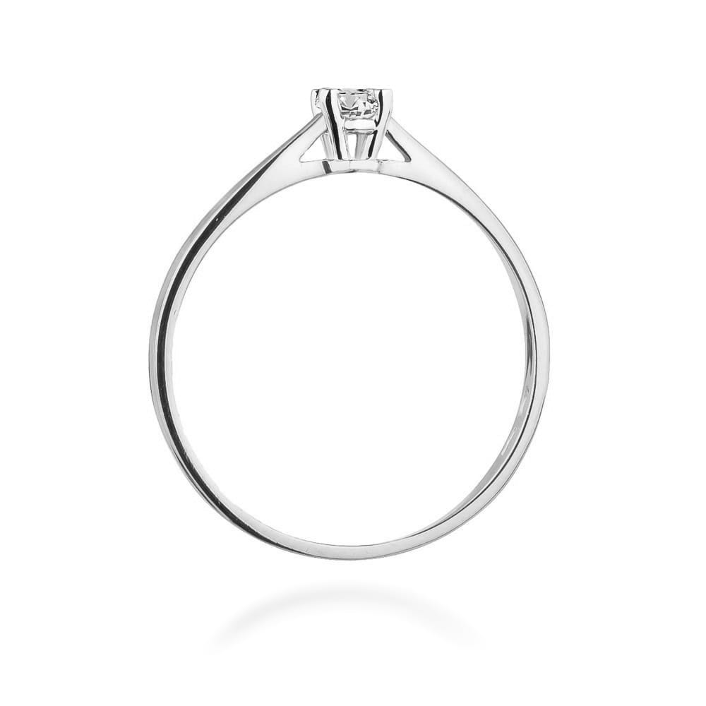 Inel Aur 9K cu Diamant Natural 0.15 ct