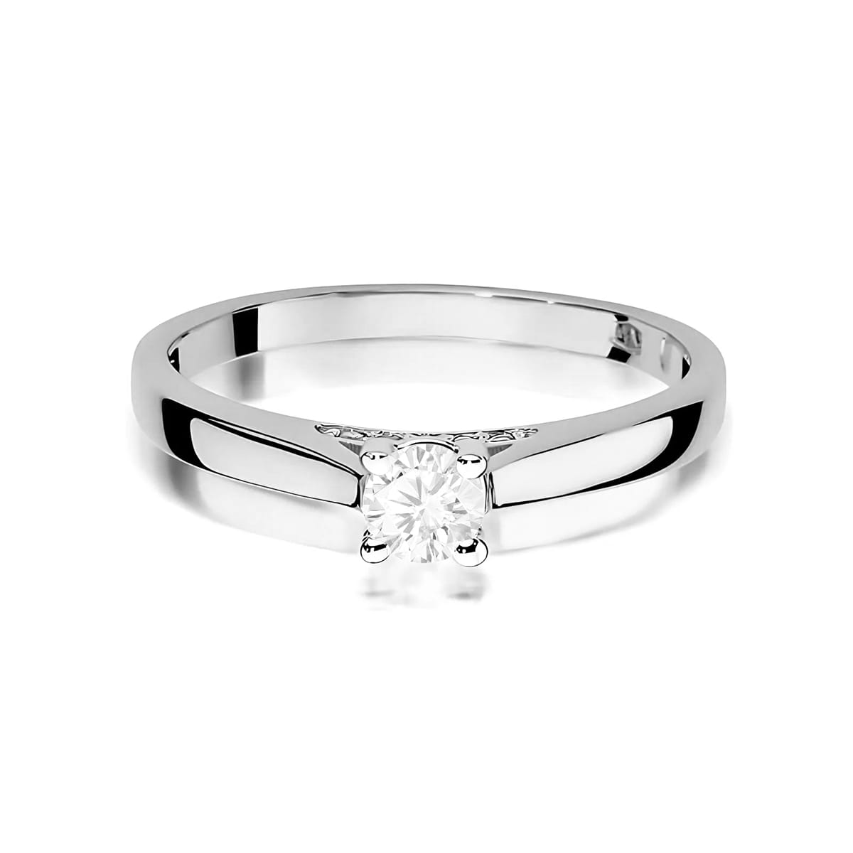 Inel Aur 9K cu Diamant de Laborator 0.30 ct