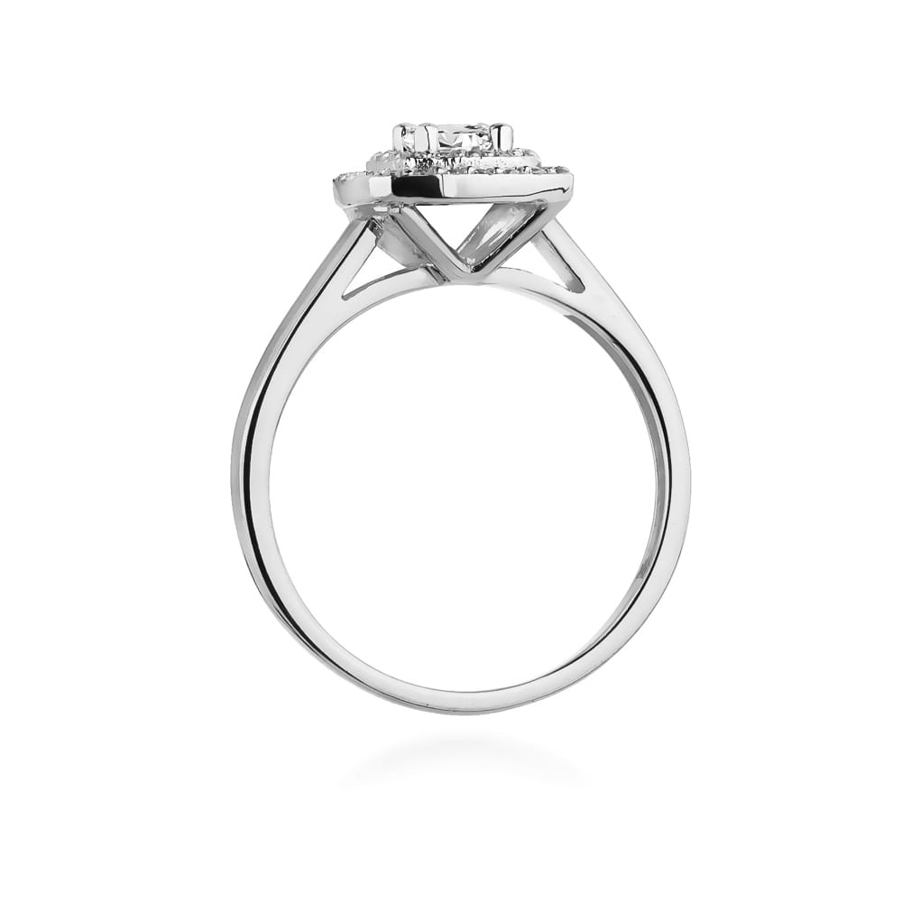 Inel Aur 9K cu Diamante Naturale 0.50 ct