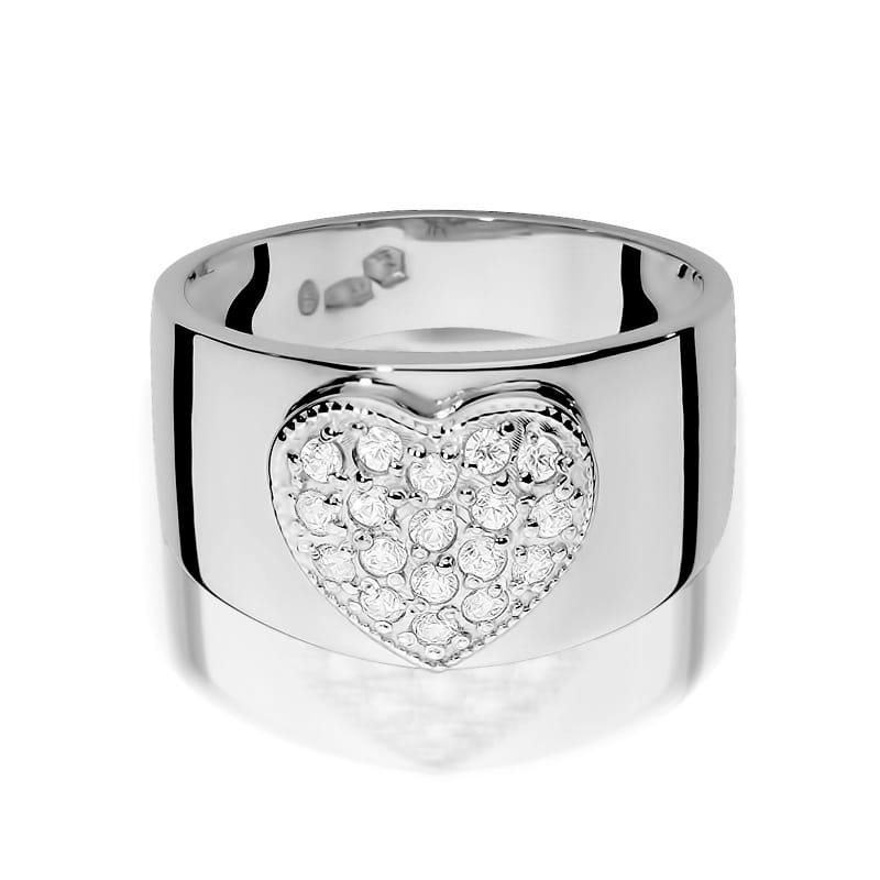Inel Aur 9K cu Diamante Naturale 0.26 ct