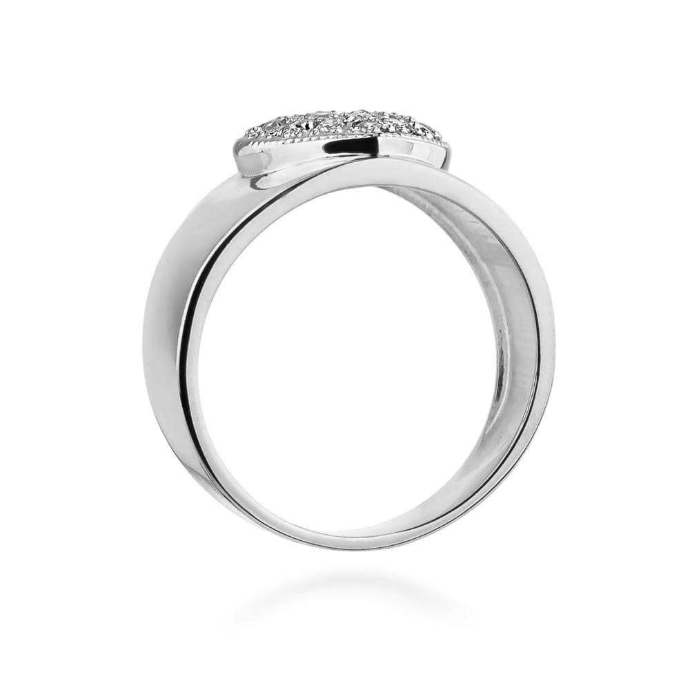 Inel Aur 9K cu Diamante Naturale 0.26 ct