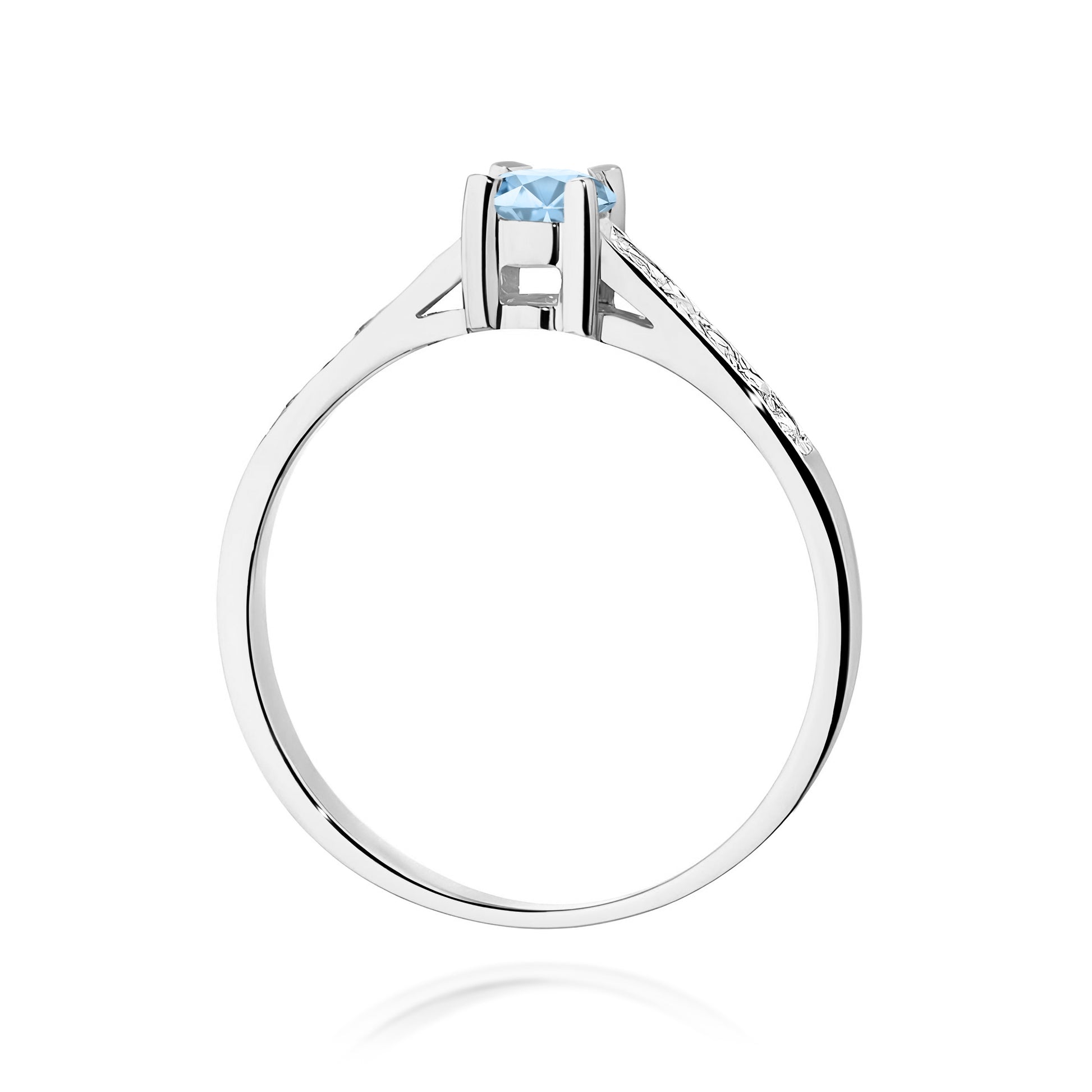 Inel Aur 14K cu Diamante de Laborator 0.45 ct
