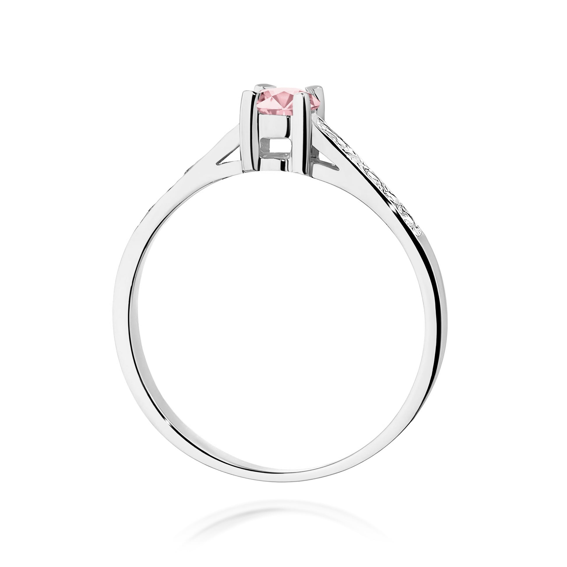 Inel Aur 9K cu Diamante de Laborator 0.45 ct