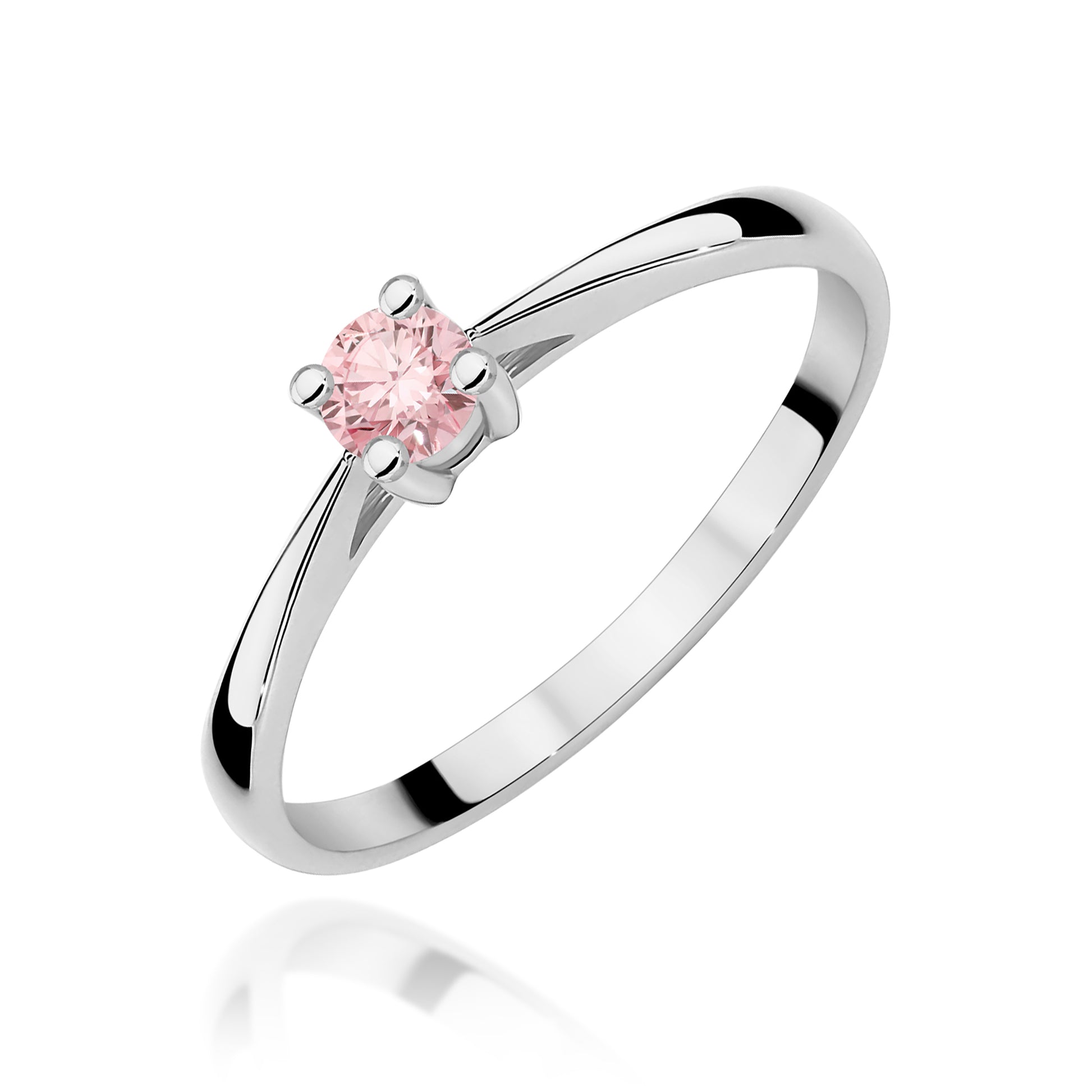 Inel Aur 14K cu Diamant de Laborator 0.15 ct