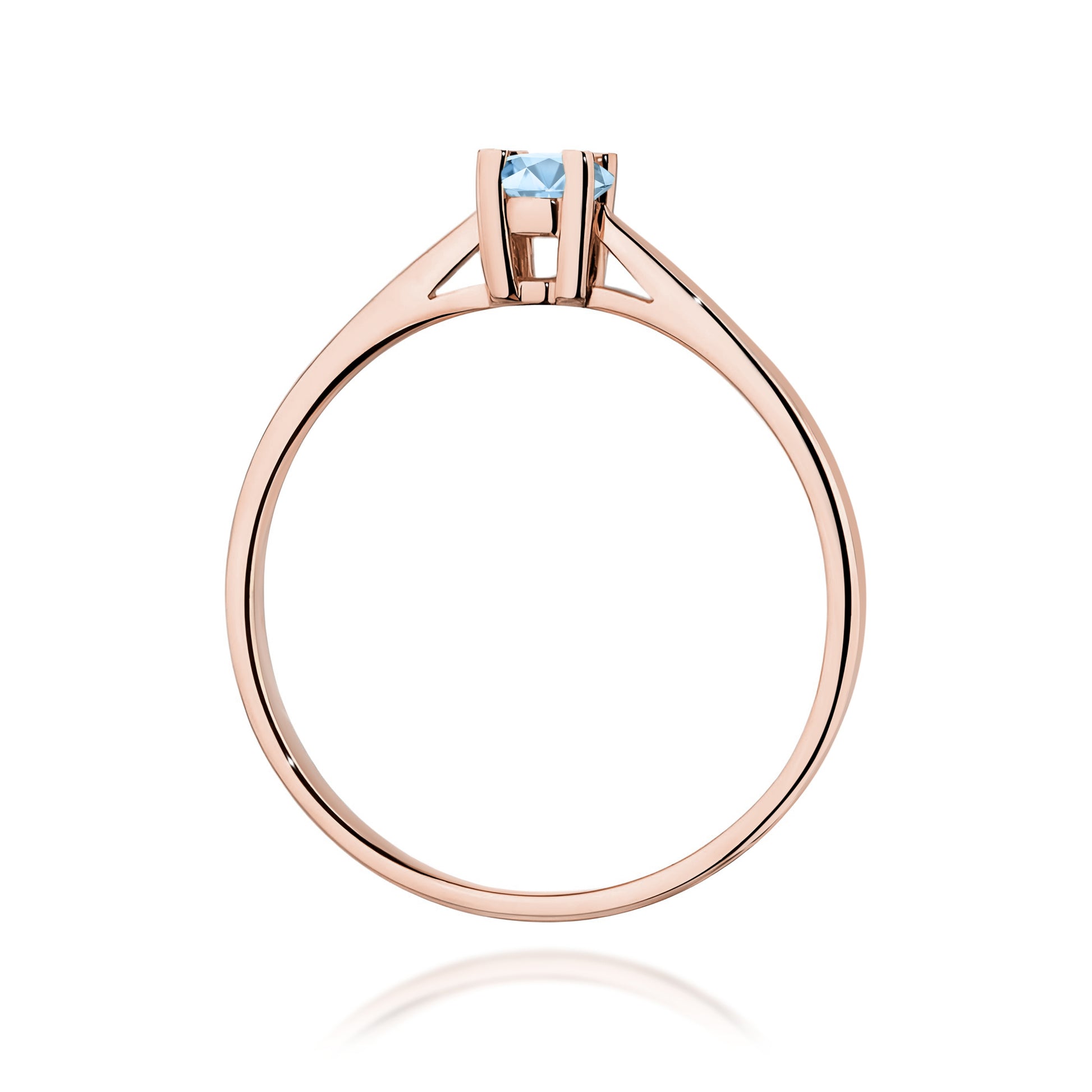 Inel Aur 14K cu Diamant de Laborator 0.15 ct