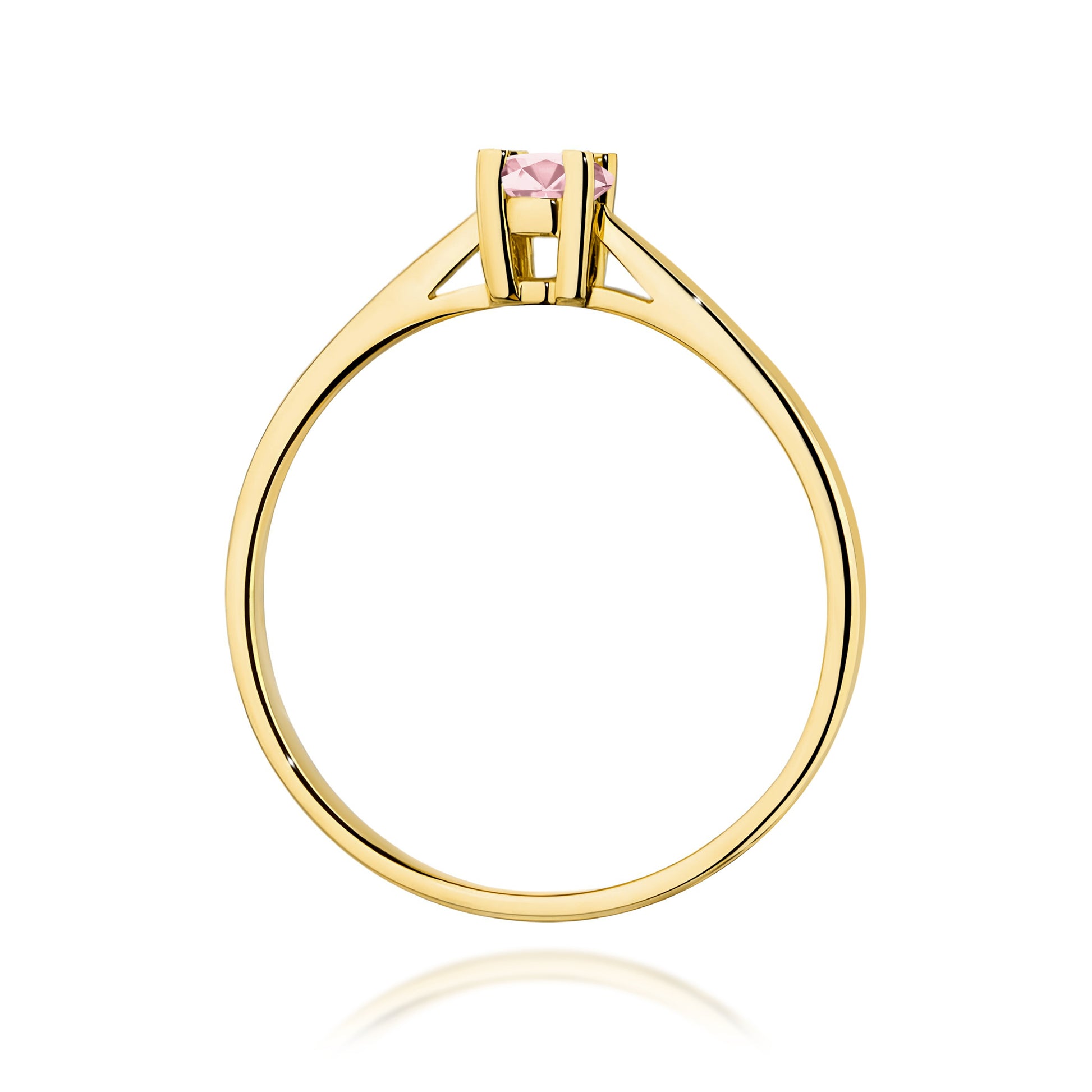Inel Aur 14K cu Diamant de Laborator 0.15 ct