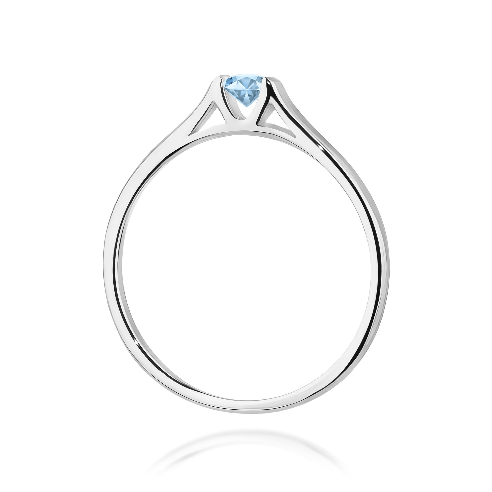 Inel Aur 9K cu Diamant de Laborator 0.15 ct