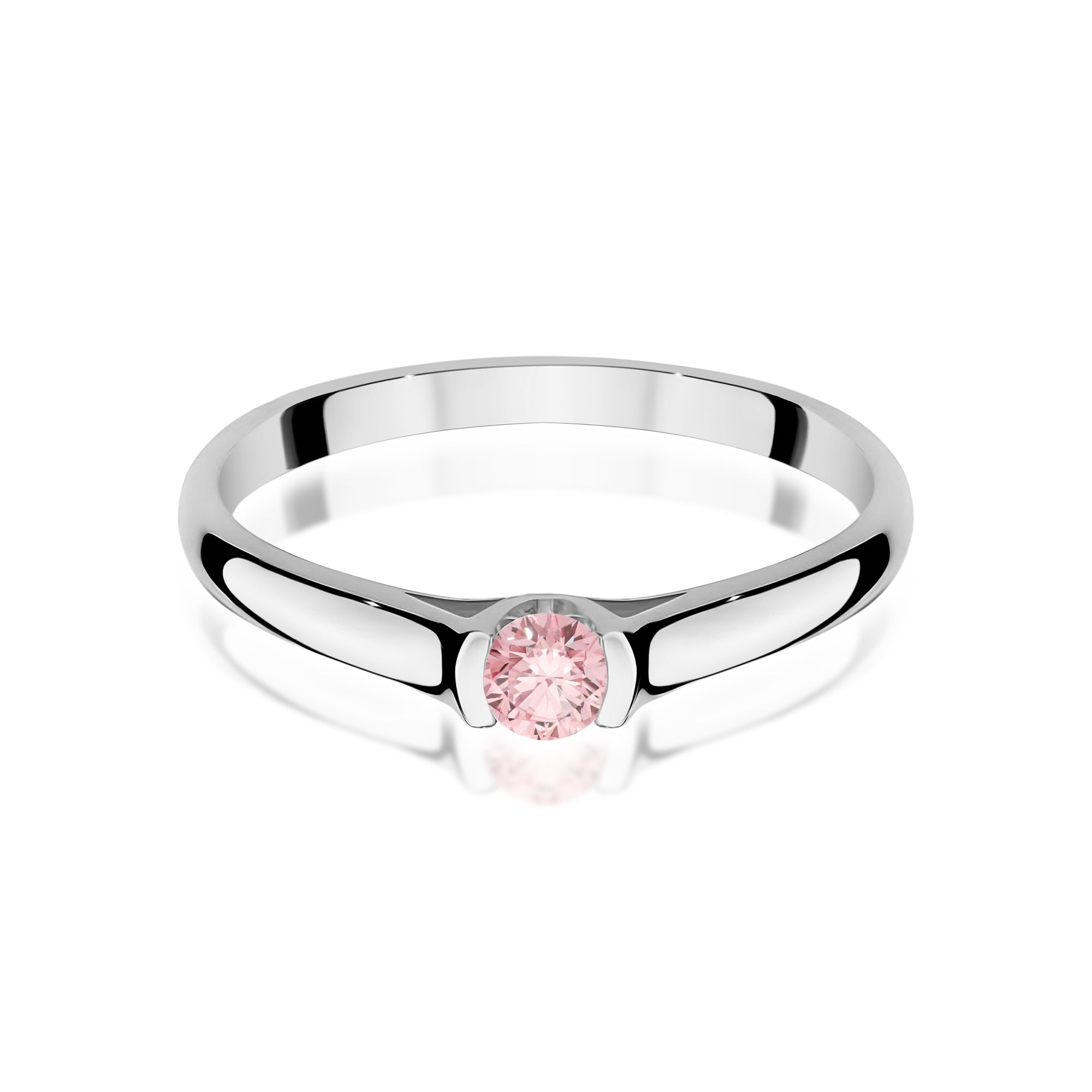 Inel Aur 9K cu Diamant de Laborator 0.15 ct