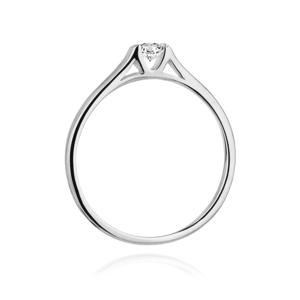 Inel Aur 9K cu Diamant de Laborator 0.15 ct