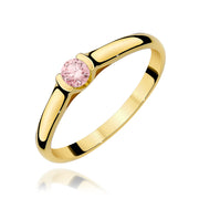 Inel Aur 9K cu Diamant de Laborator 0.15 ct