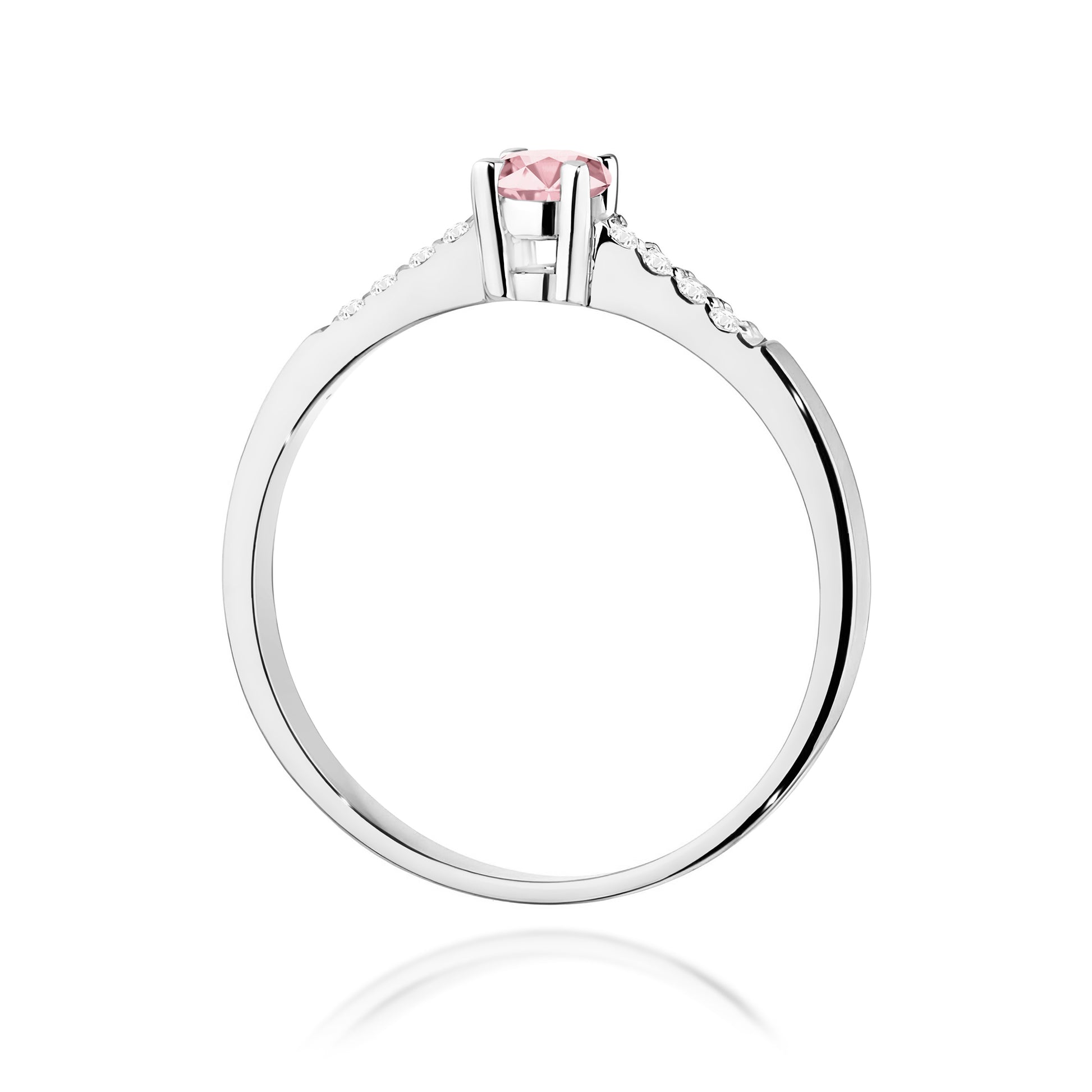 Inel Aur 14K cu Diamante de Laborator 0.22 ct