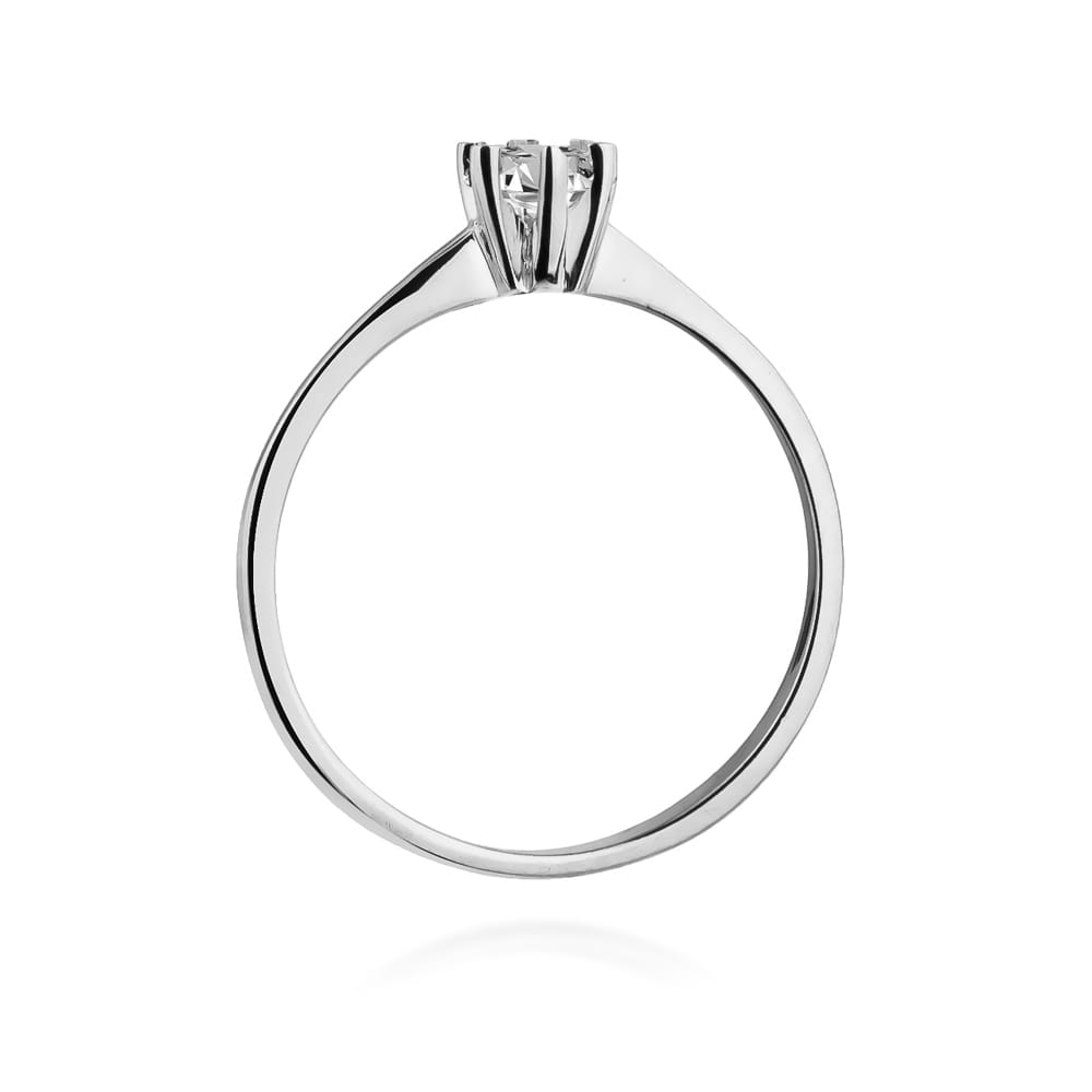 Inel Aur 9K cu Diamant Natural 0.23 ct