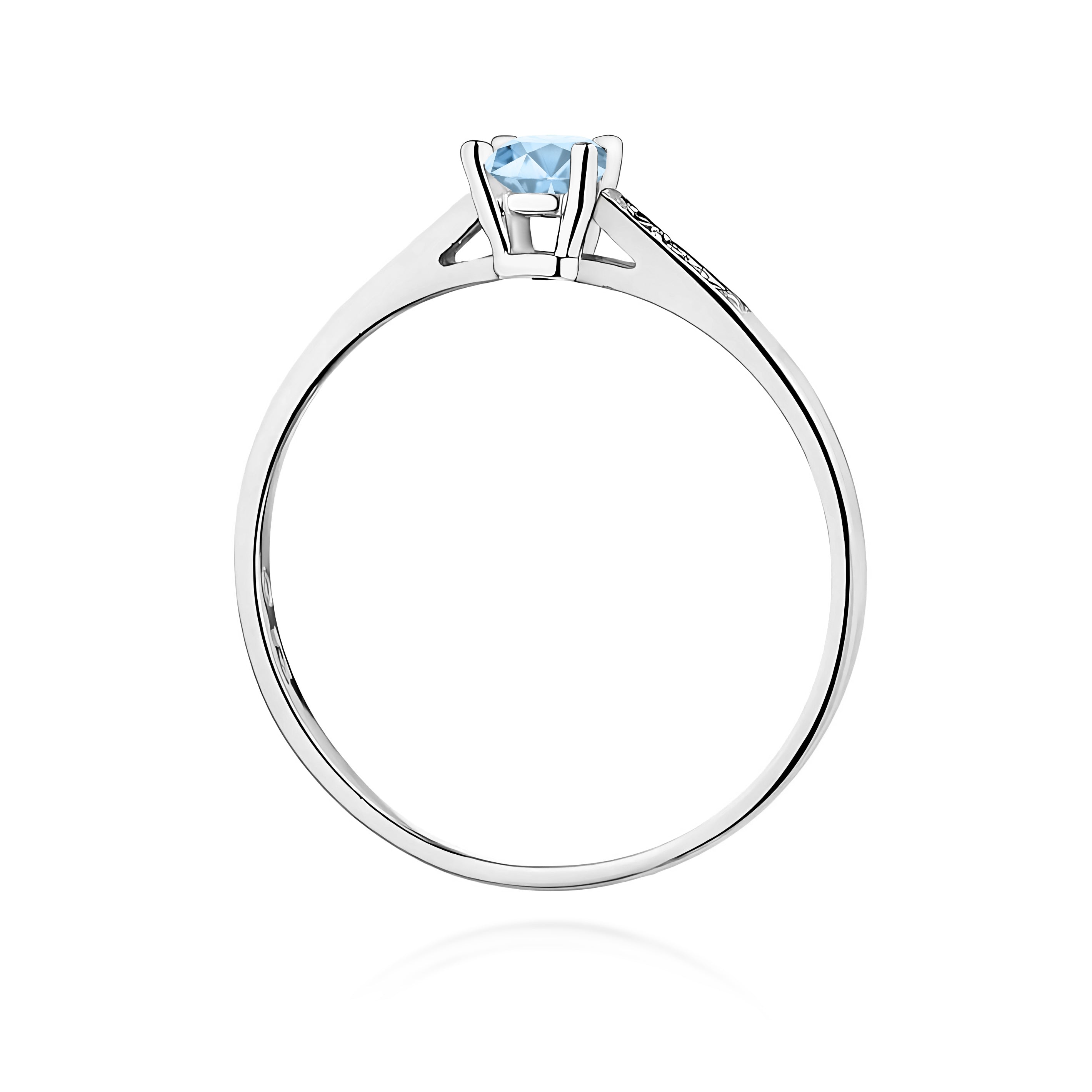 Inel Aur 14K cu Diamante de Laborator 0.21 ct