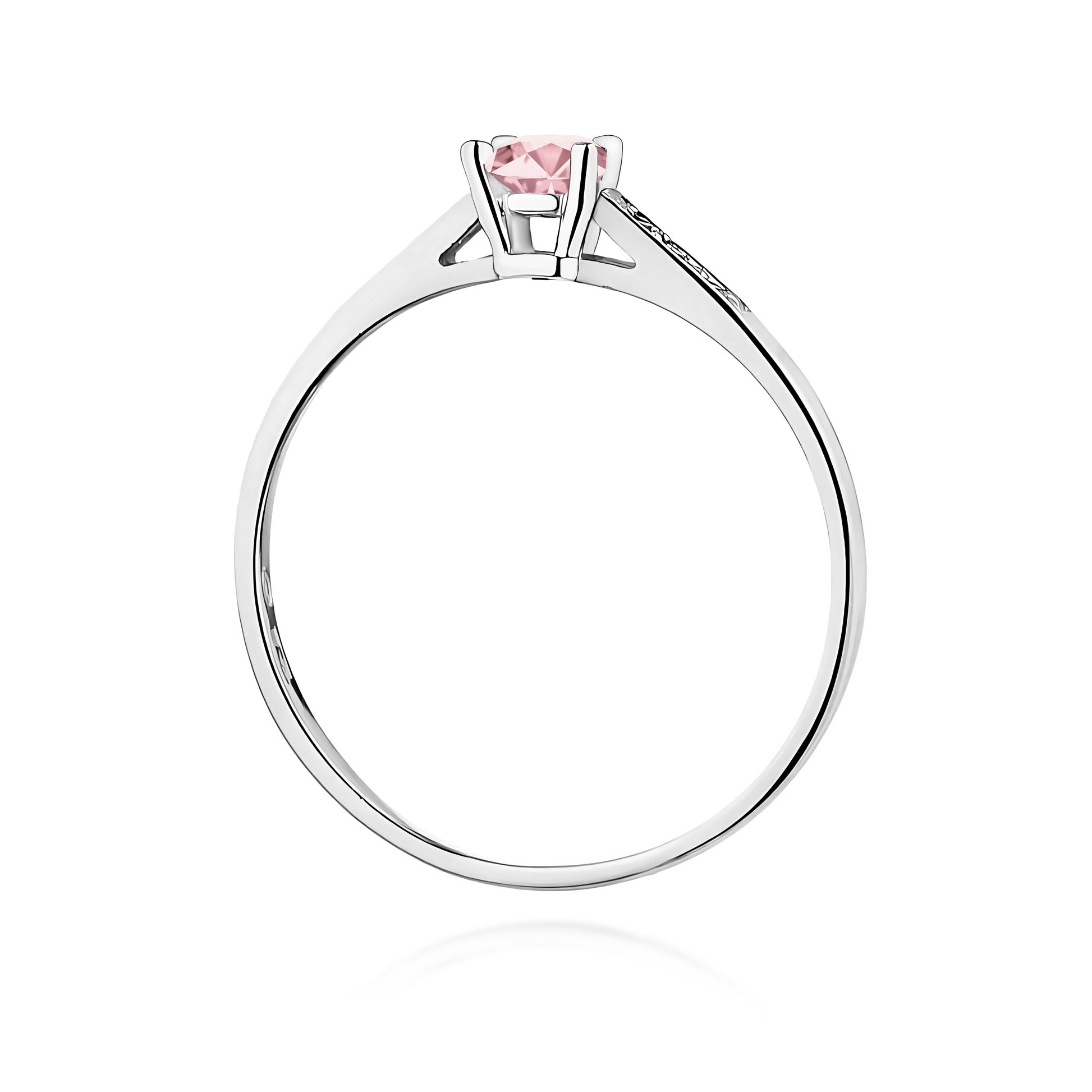 Inel Aur 14K cu Diamante de Laborator 0.21 ct