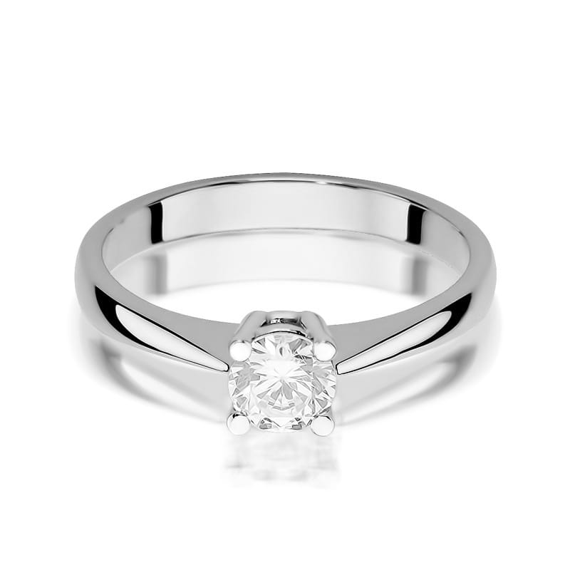 Inel Aur 9K cu Diamant Natural 0.50 ct