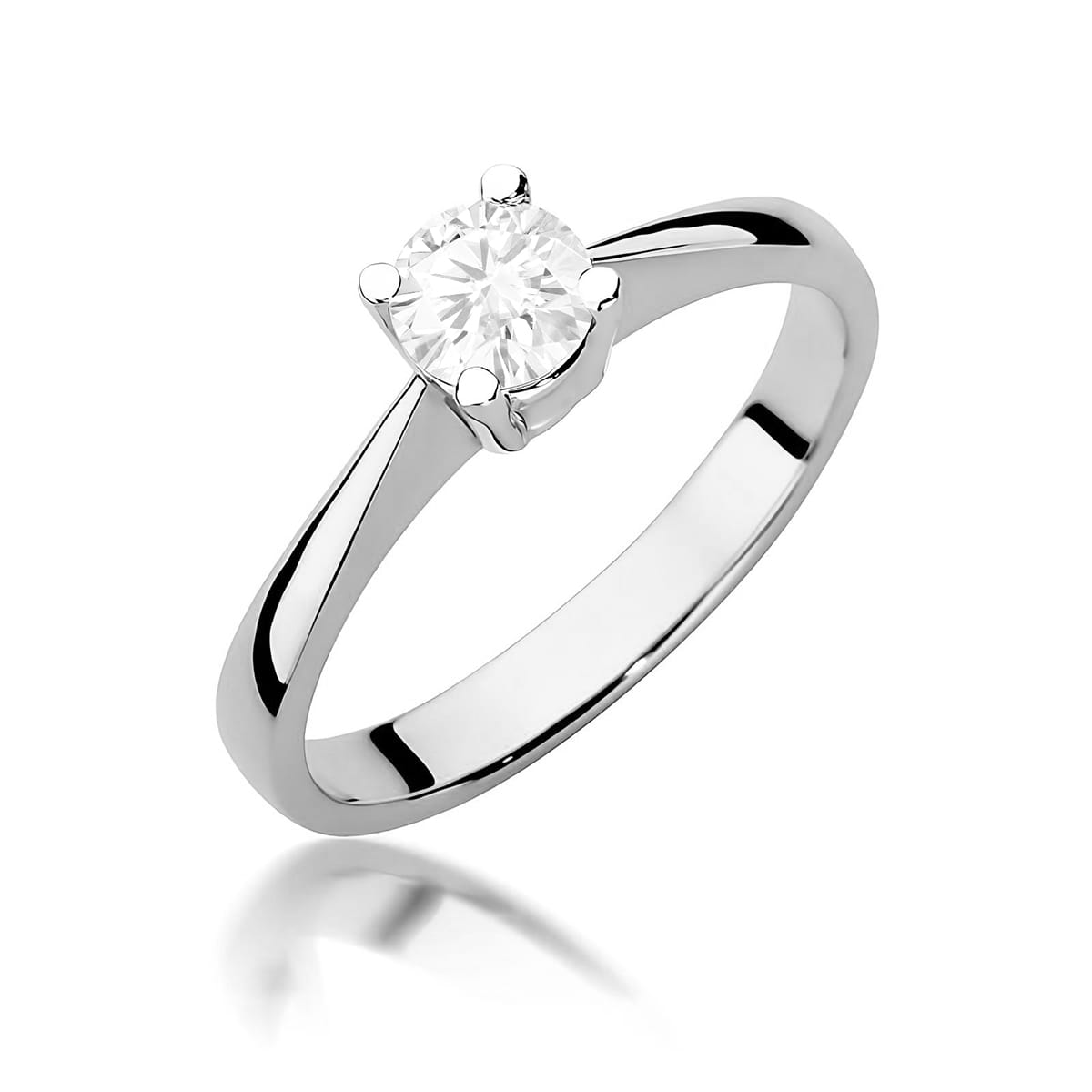 Inel Aur 9K cu Diamant de Laborator 0.50 ct