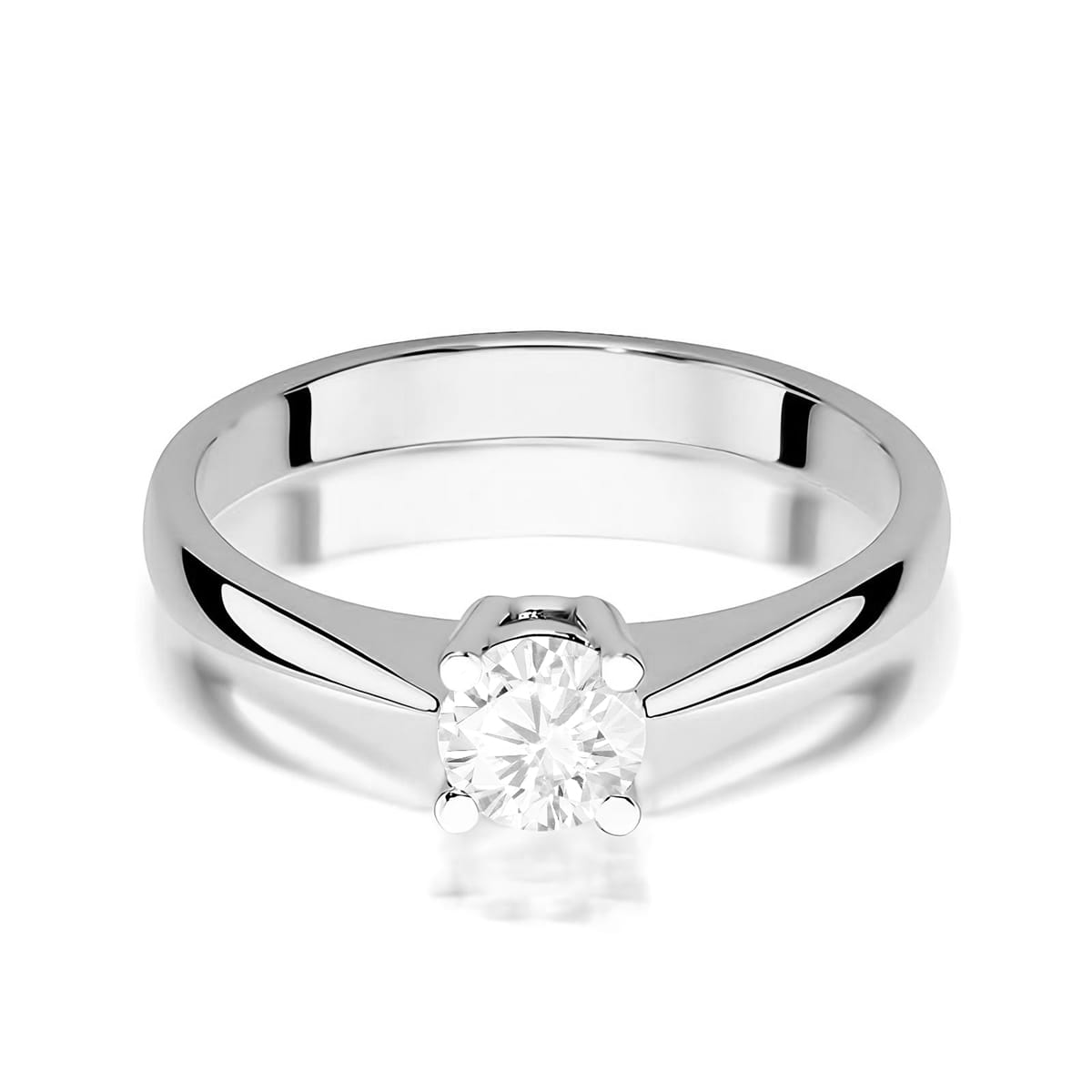 Inel Aur 9K cu Diamant de Laborator 0.50 ct