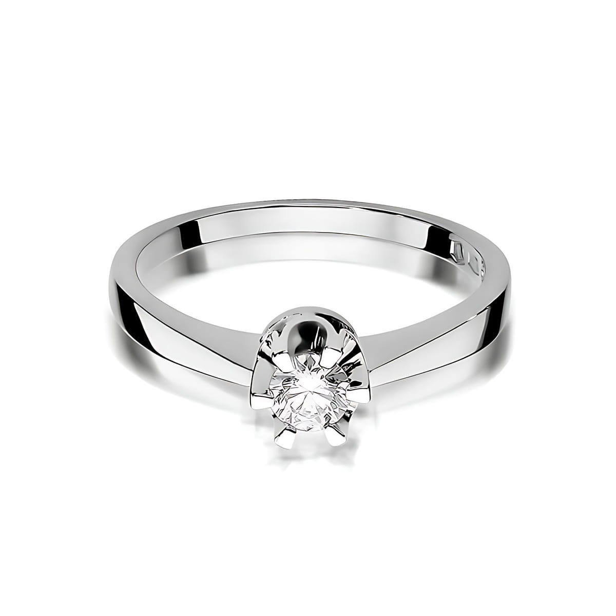 Inel Aur 9K cu Diamant de Laborator 0.25 ct