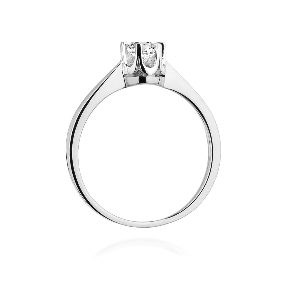 Inel Aur 9K cu Diamant de Laborator 0.25 ct