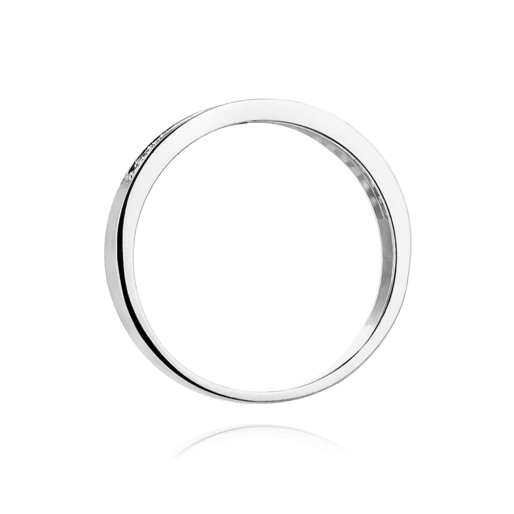 Inel Aur 9K cu Diamante Naturale 0.18 ct