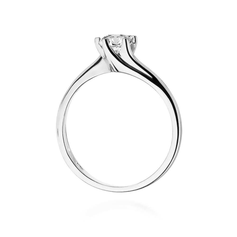 Inel Aur 9K cu Diamant Natural 0.50 ct