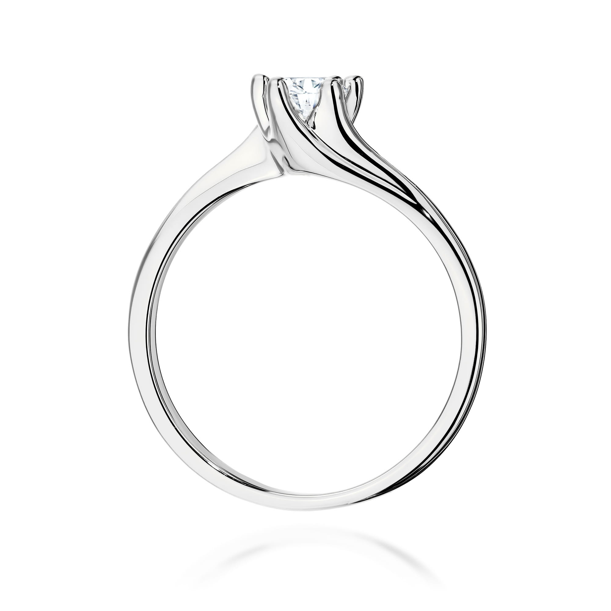 Inel Aur 9K cu Diamant de Laborator 0.50 ct