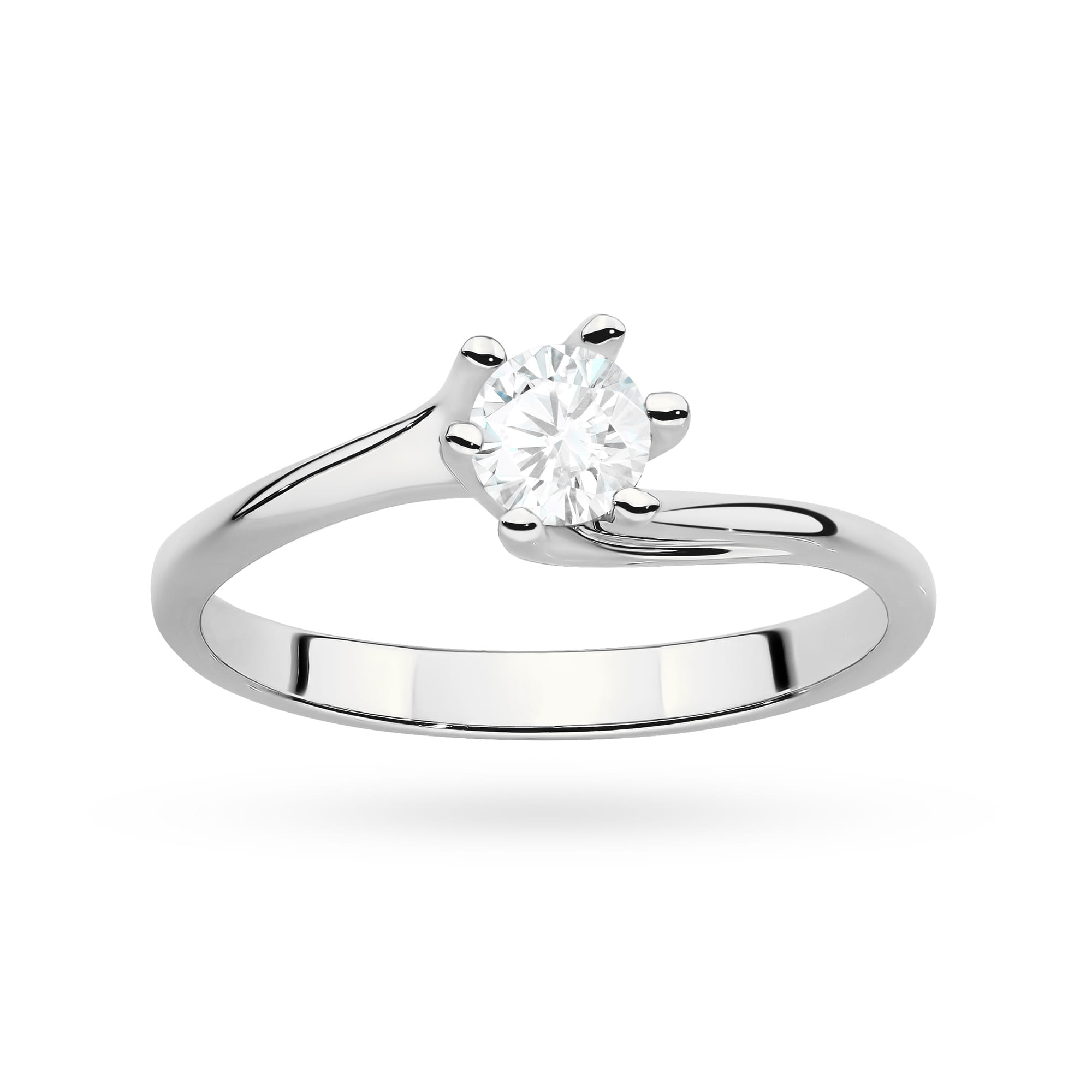 Inel Aur 9K cu Diamant de Laborator 0.50 ct